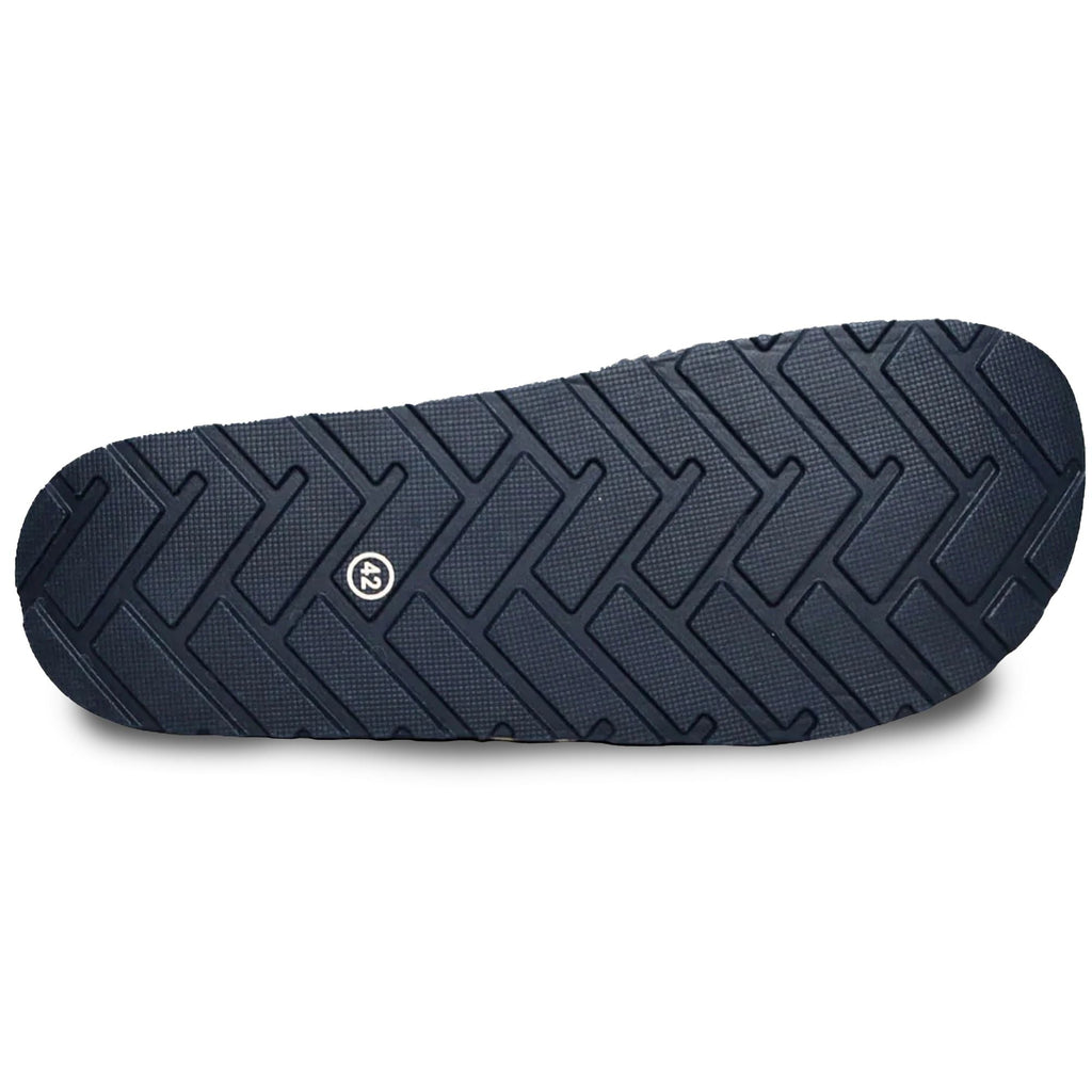 Aquascutum Macro Iconic Sliders - Navy