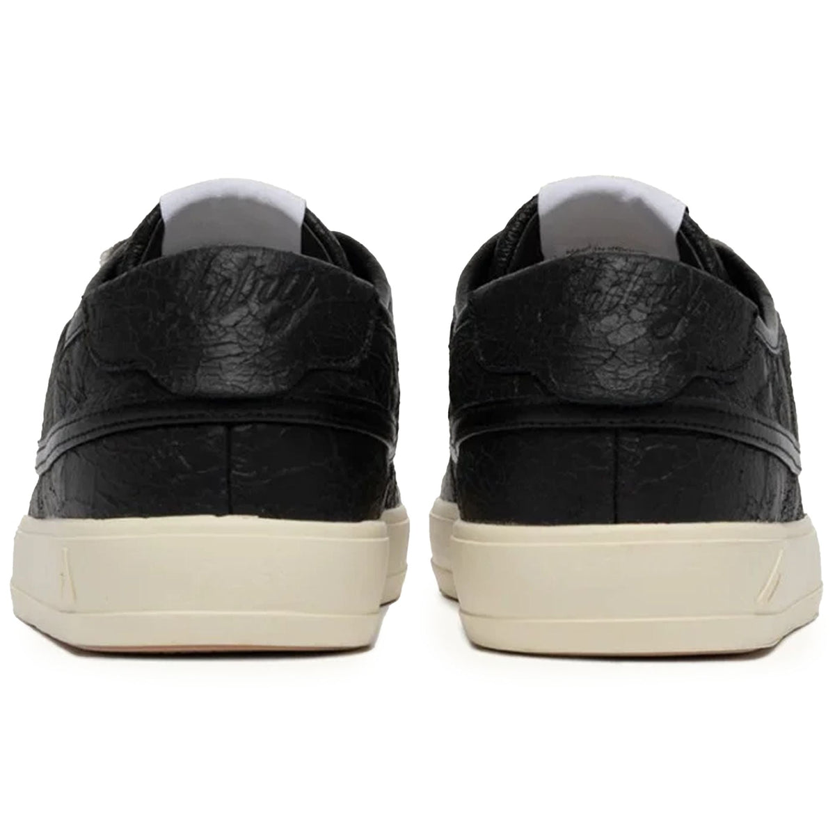 Autry Windscape Low Sneakers - Black/Sand Crackle-Effect