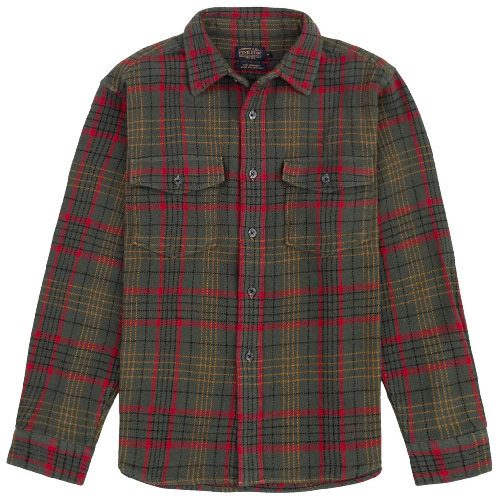 Pendleton Woolen Mills Big Pocket Shirt - Green
