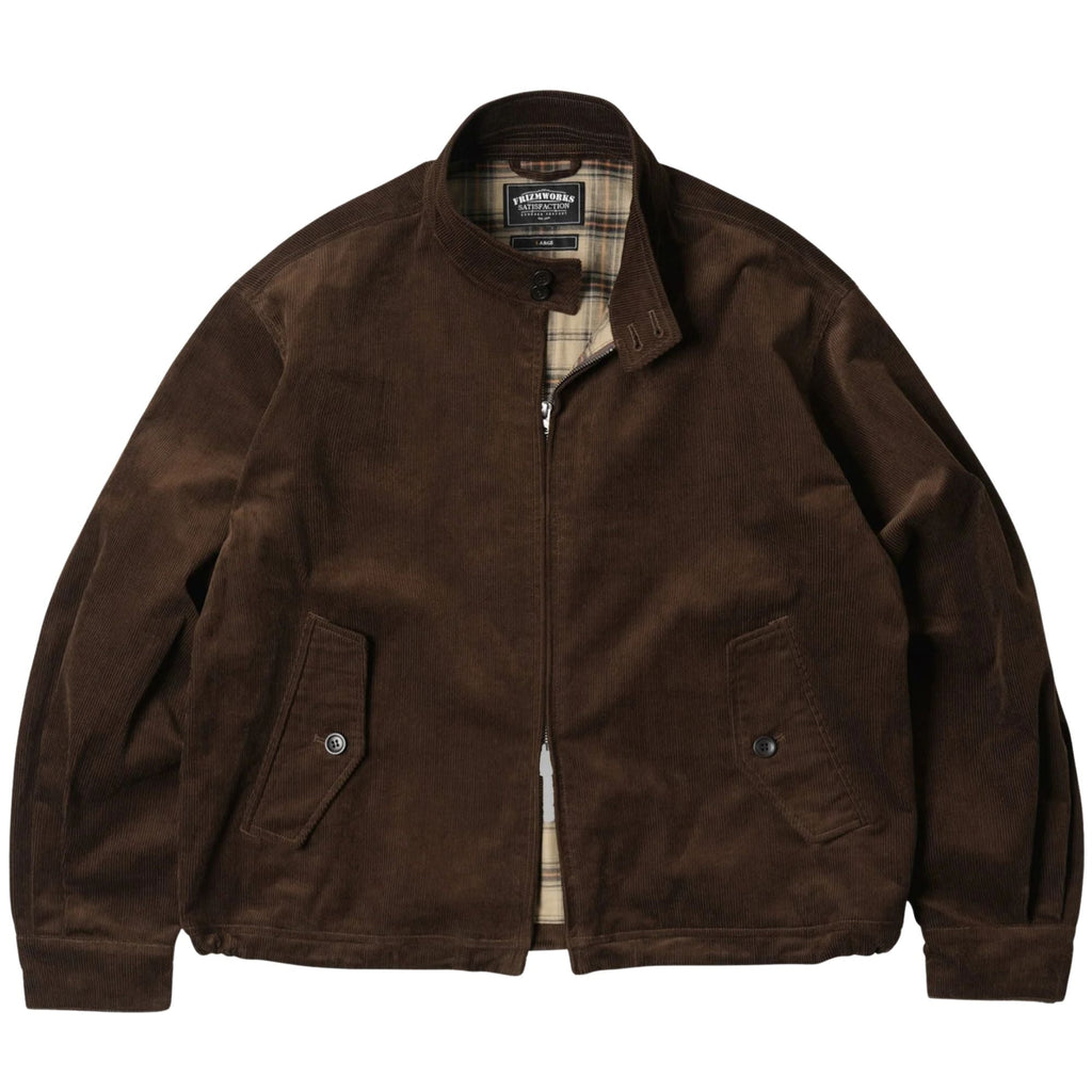 FrizmWORKS Corduroy Buddy Harrington Jacket - Brown