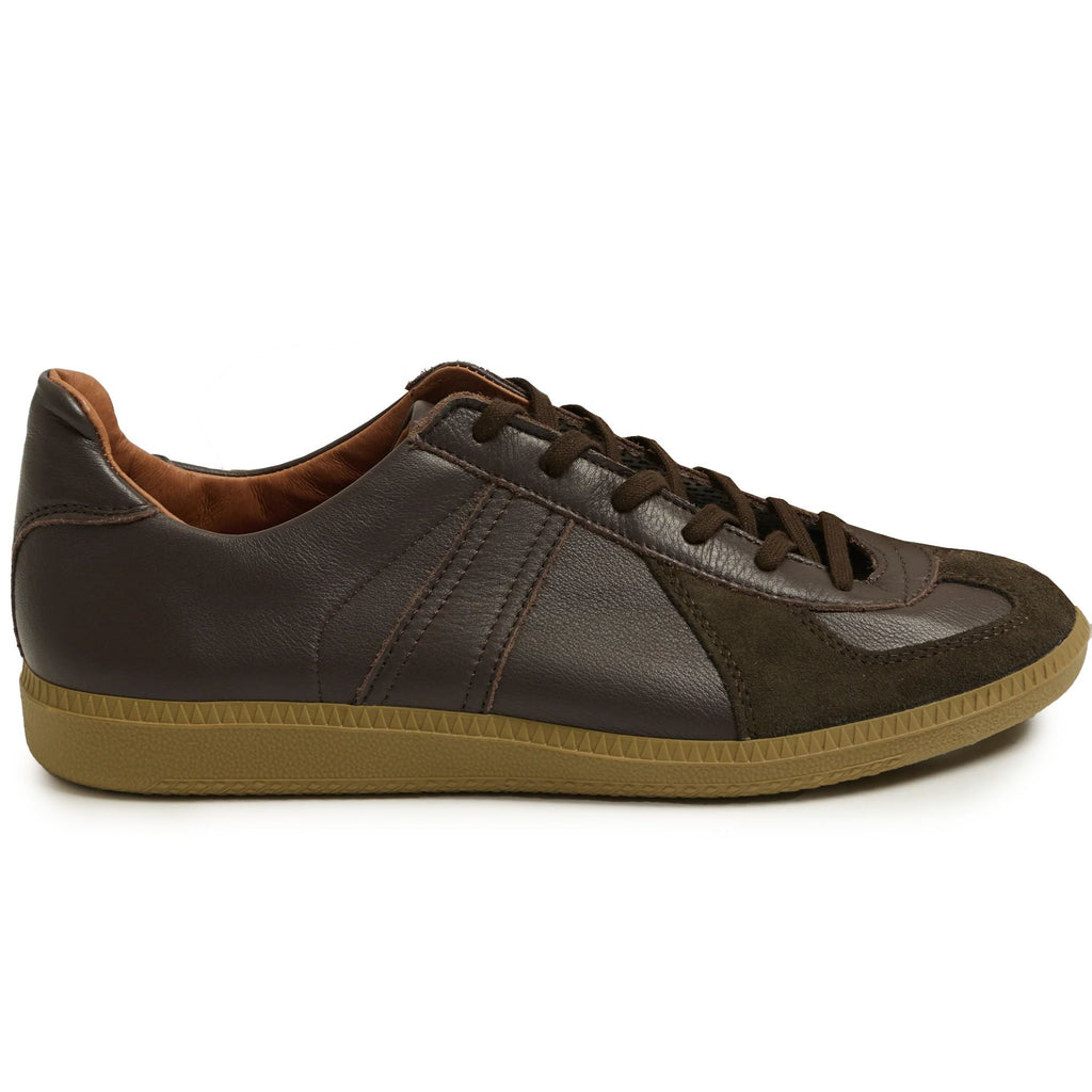Reproduction of Found 1980's German Military Trainers - Dark Brown