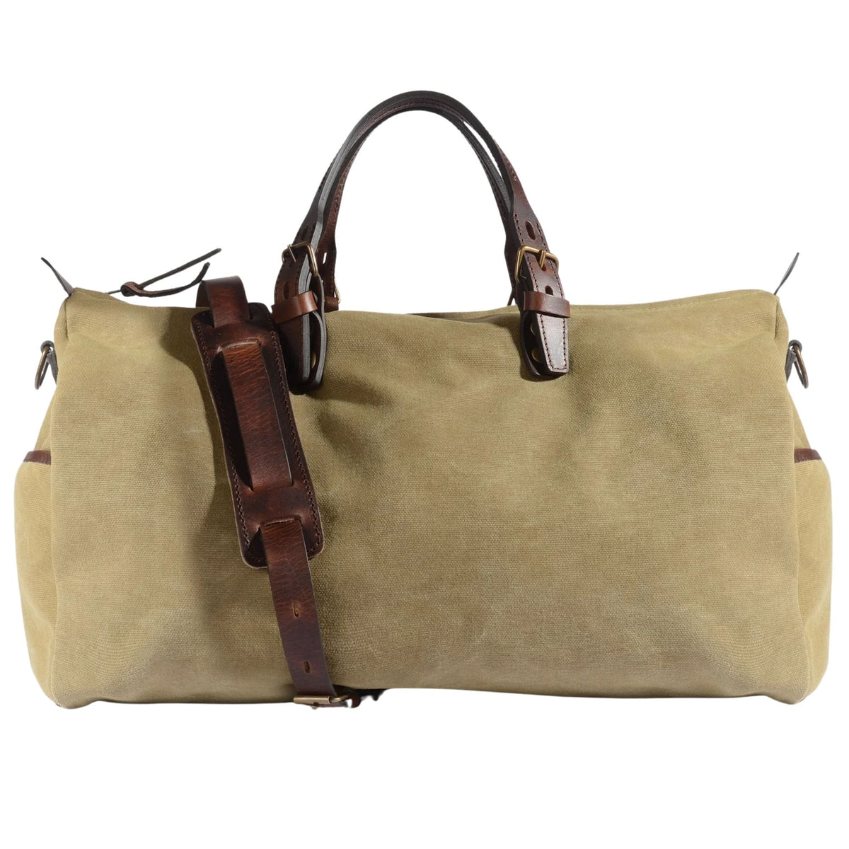 Bleu de Chauffe Sac De Voyage Hobo Travel Bag - Khaki