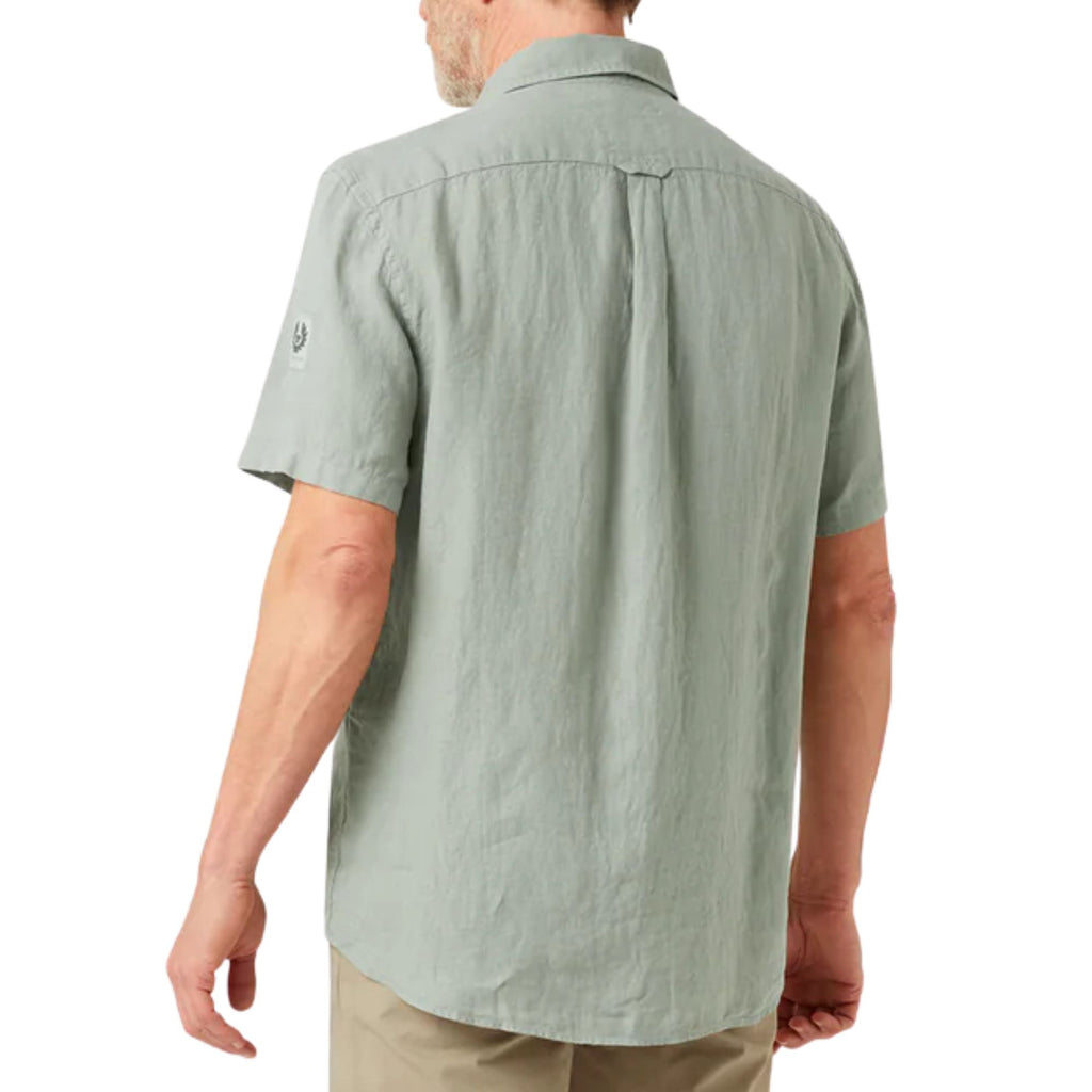 Belstaff Scale Short Sleeve Shirt - Lichen