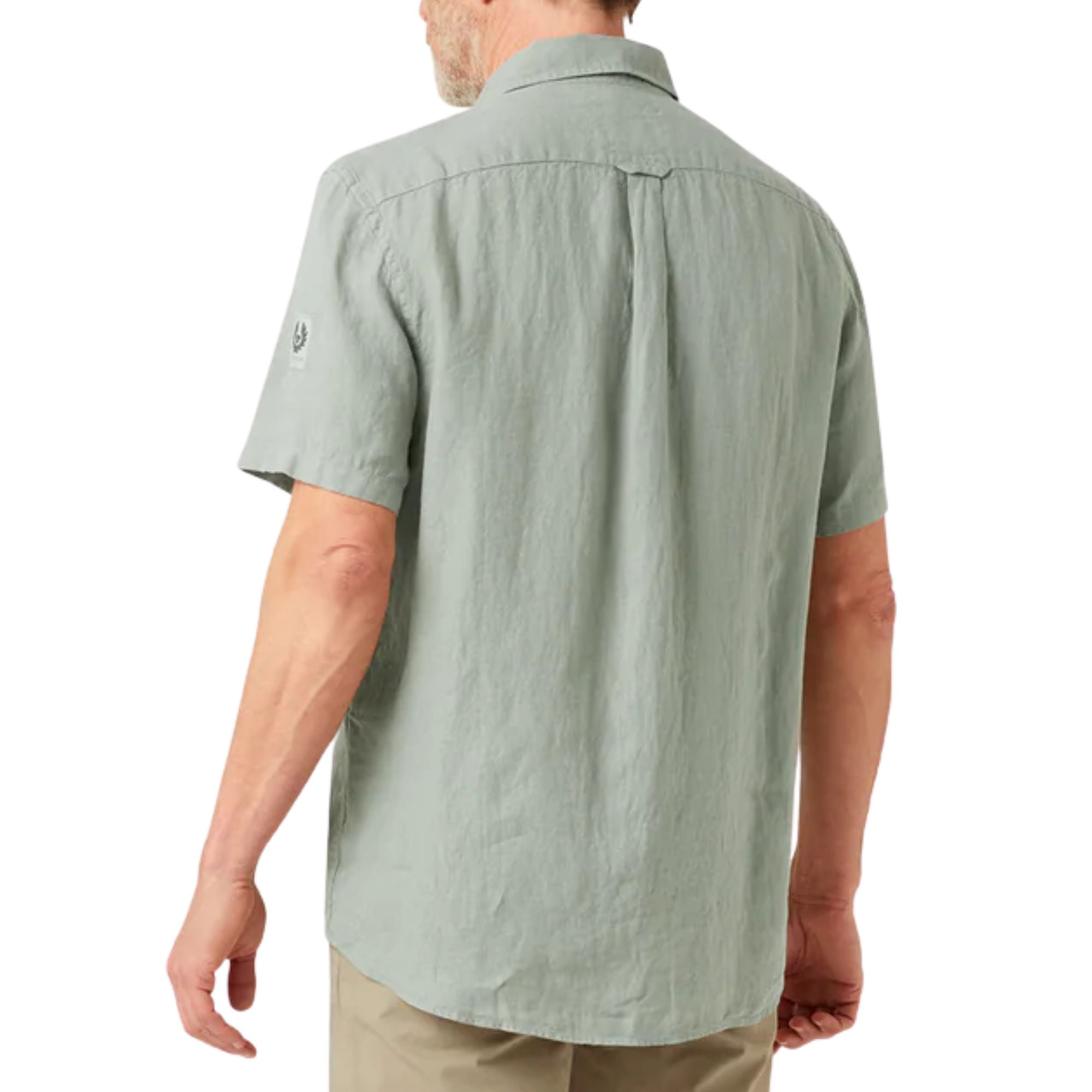 Belstaff Scale Short Sleeve Shirt - Lichen