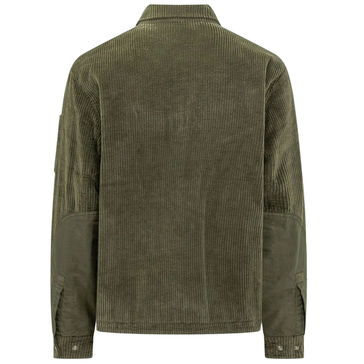 C.P Company Lens-detail Corduroy Shirt - Ivy Green