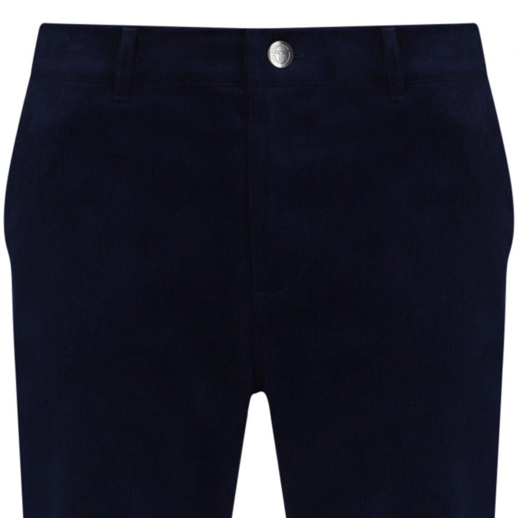 Sergio Tacchini Amico Corduroy Track Pant - Maritime Blue