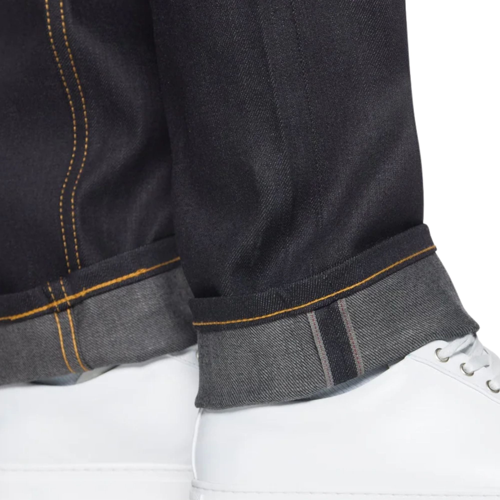 Naked and Famous Denim Weird Guy Deep Indigo Stretch Selvedge - Indigo