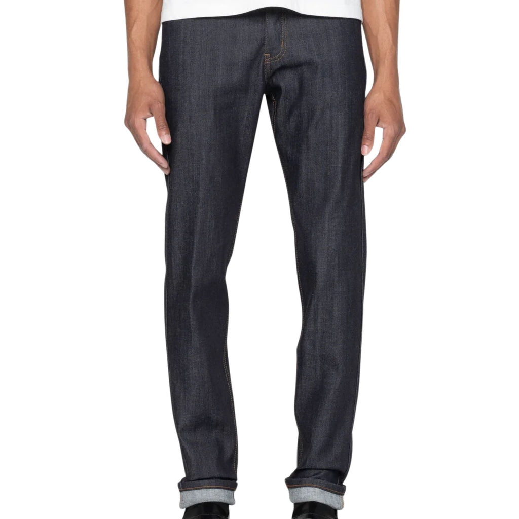 Naked and Famous Denim Super Guy Cashmere Blend Stretch Denim - Indigo