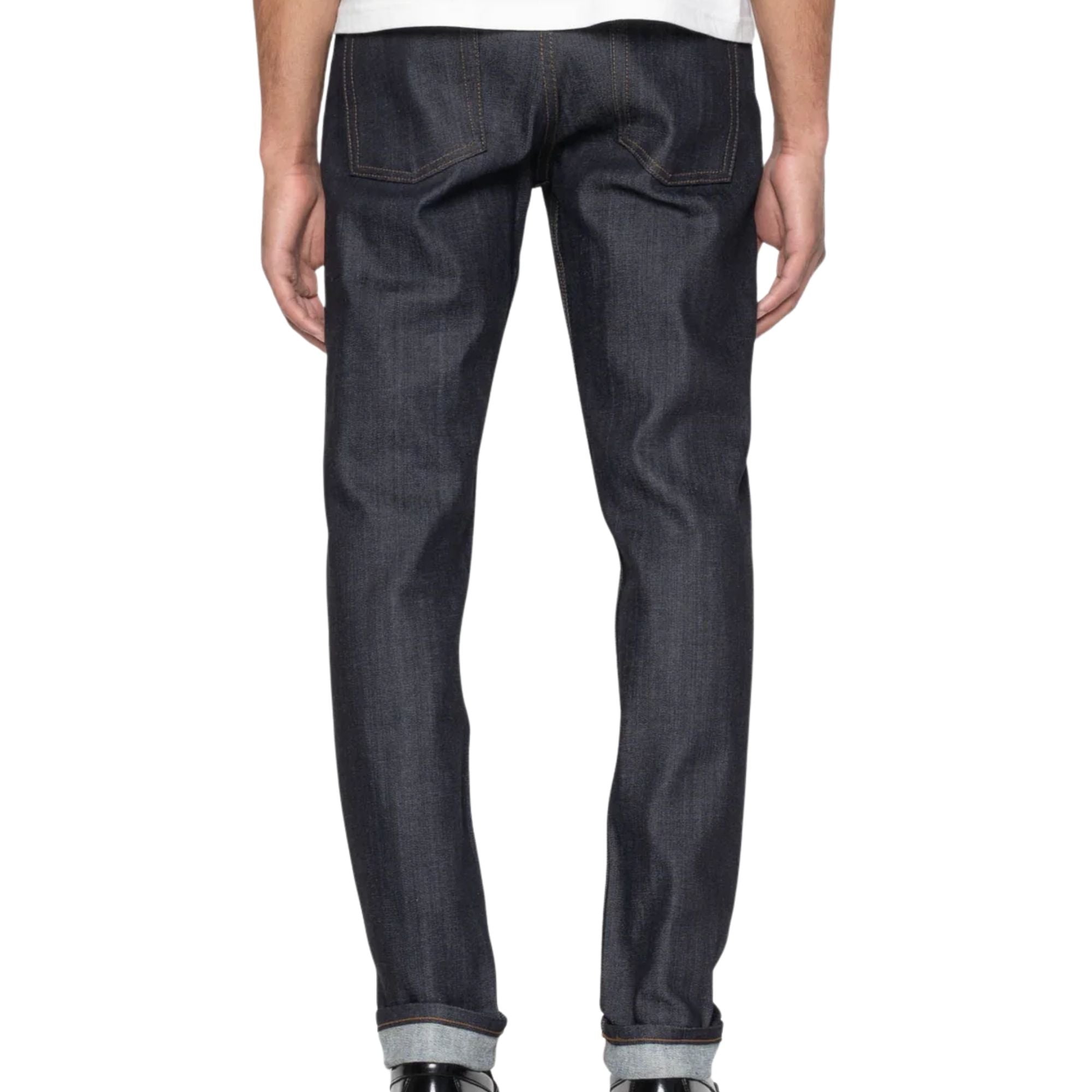 Naked and Famous Denim Super Guy Cashmere Blend Stretch Denim - Indigo