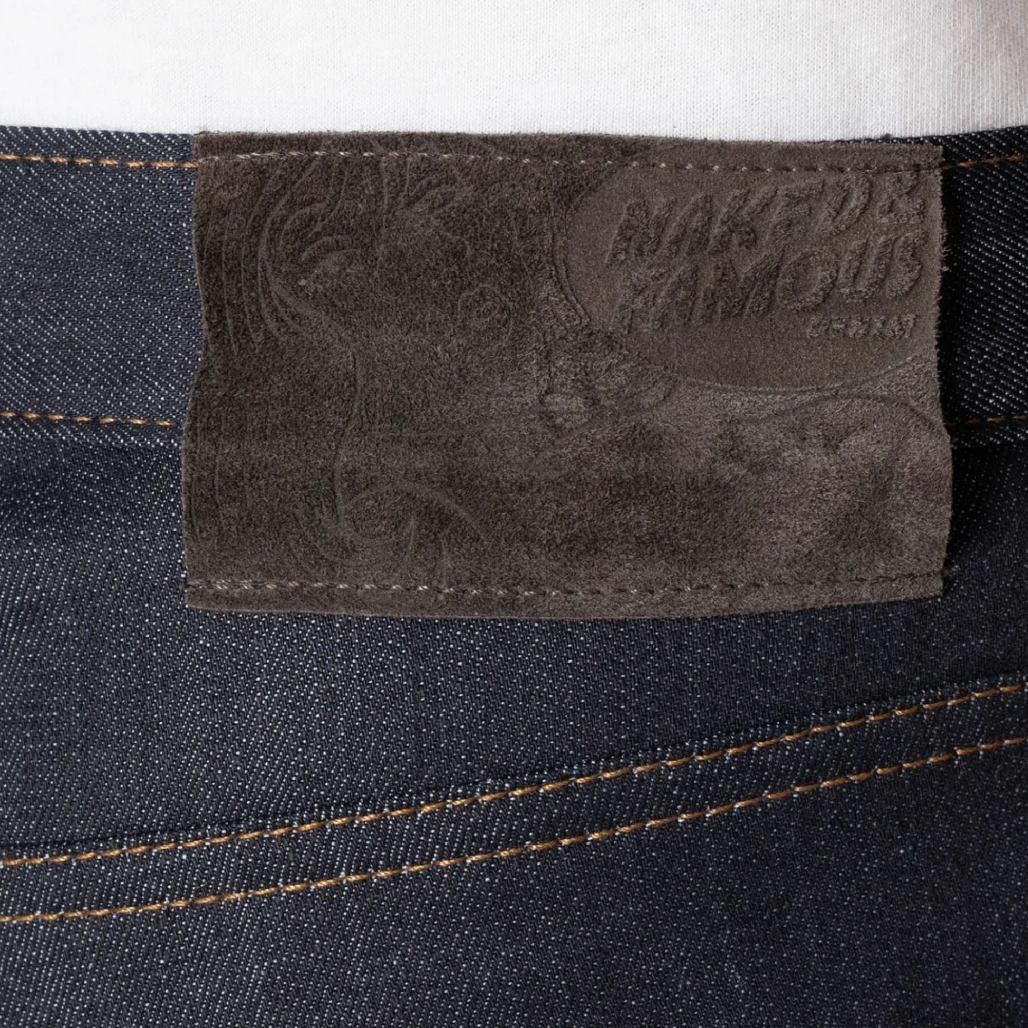 Naked and Famous Denim Super Guy Cashmere Blend Stretch Denim - Indigo