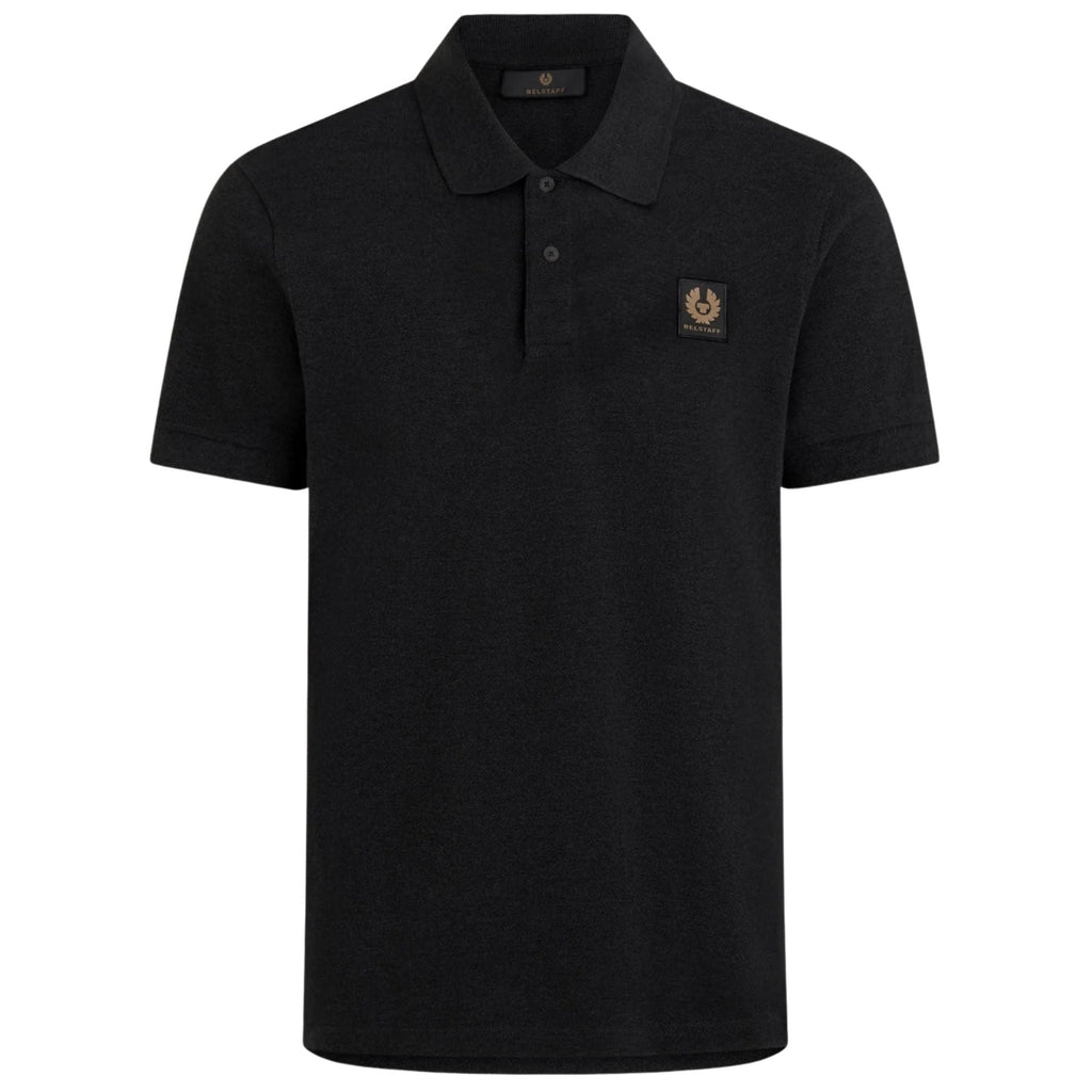 Belstaff Short Sleeve Polo Shirt - Black