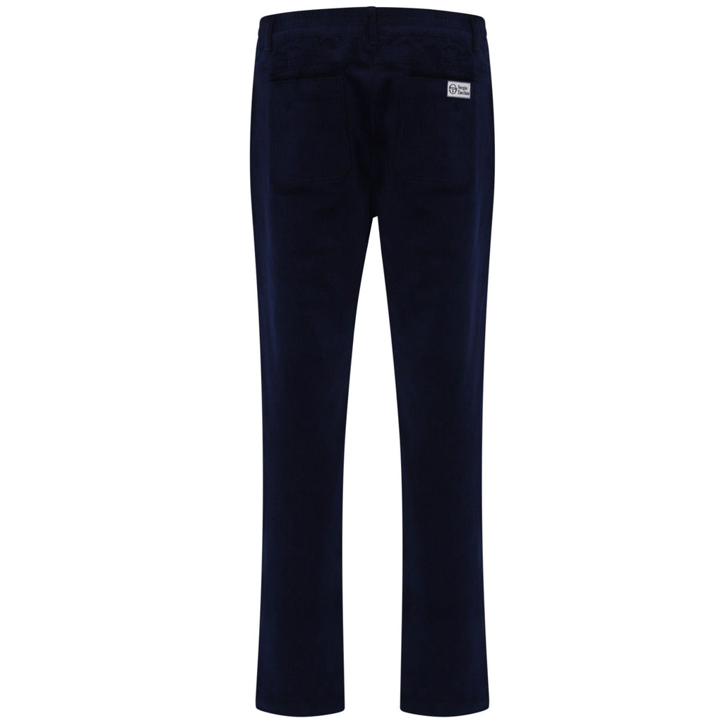 Sergio Tacchini Amico Corduroy Track Pant - Maritime Blue