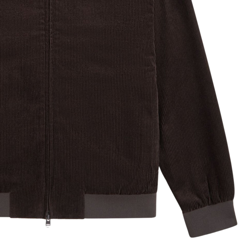 Fred Perry Cord Brentham Jacket - Rich Brown