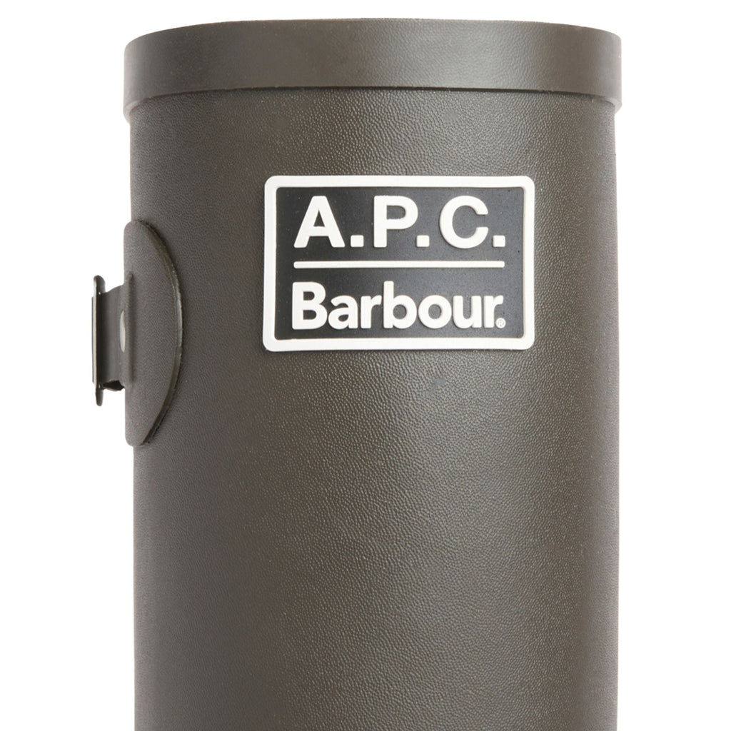 Barbour x A.P.C Tall Wellies - Dark Sage
