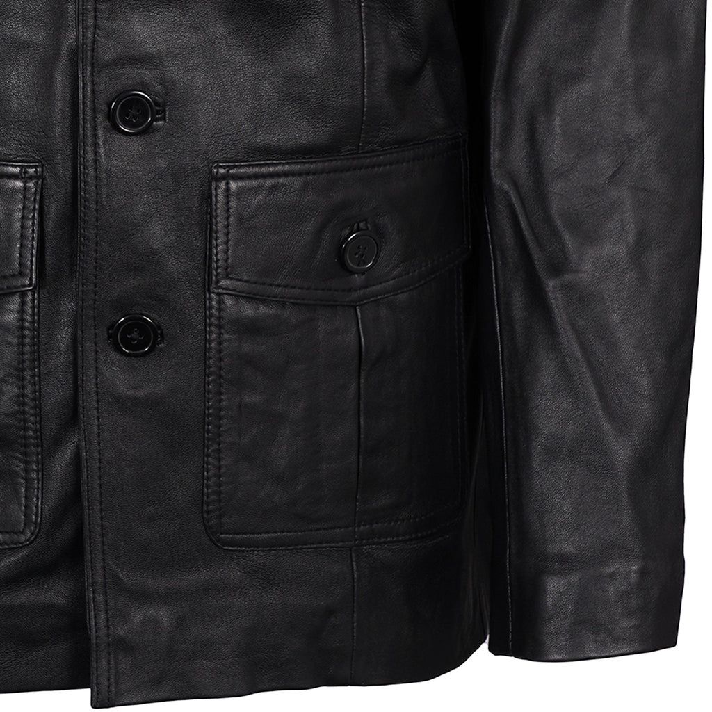 Real Hoxton Safari Jacket - Black