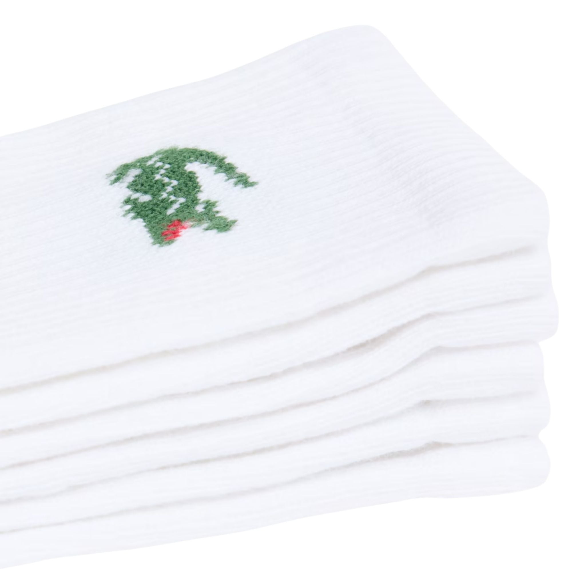Lacoste 3-Pack Sport Socks - White
