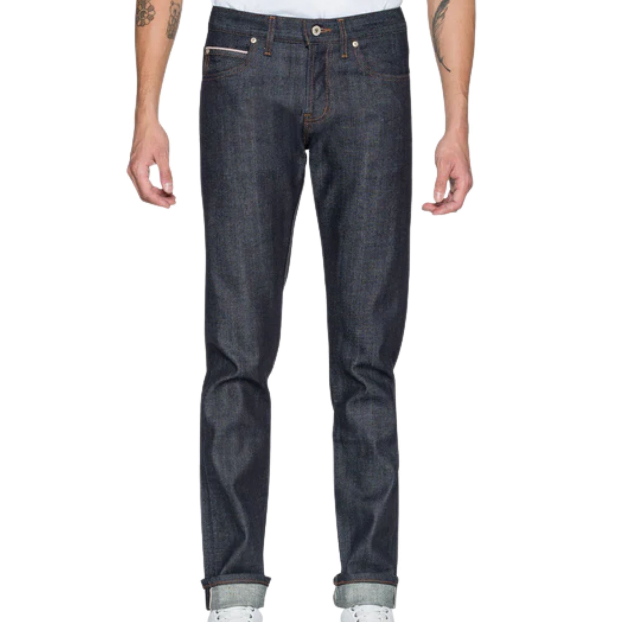 Naked and Famous Denim Super Guy Stretch Selvedge - Indigo