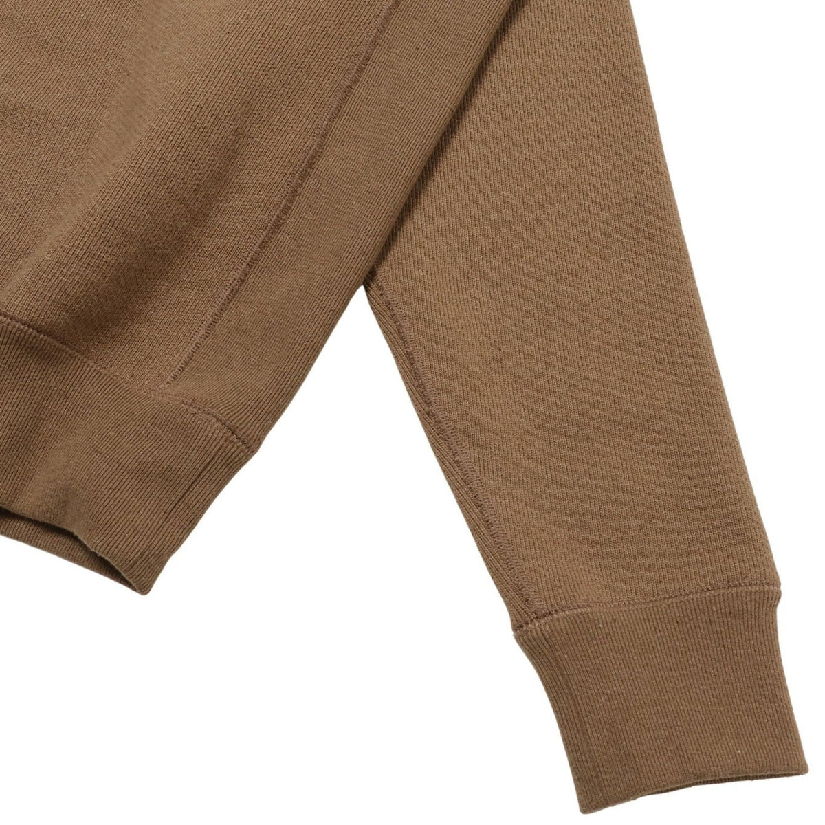 Wonder Looper Double Heavyweight Iron Mordant Foxfibre Pullover Crewneck - Brown