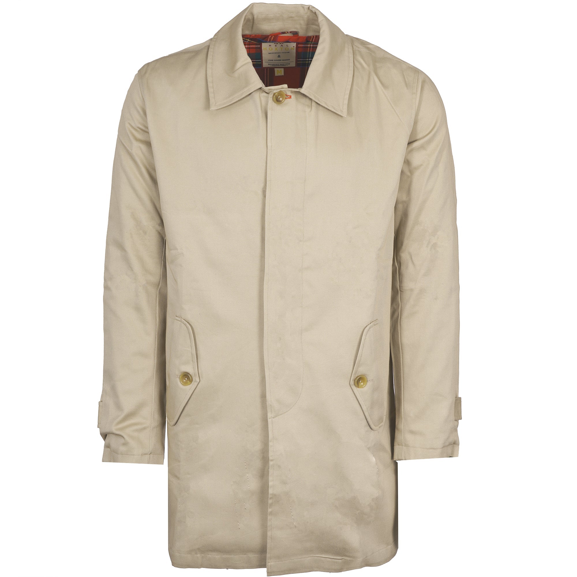 Real Hoxton Mac Coat - Beige