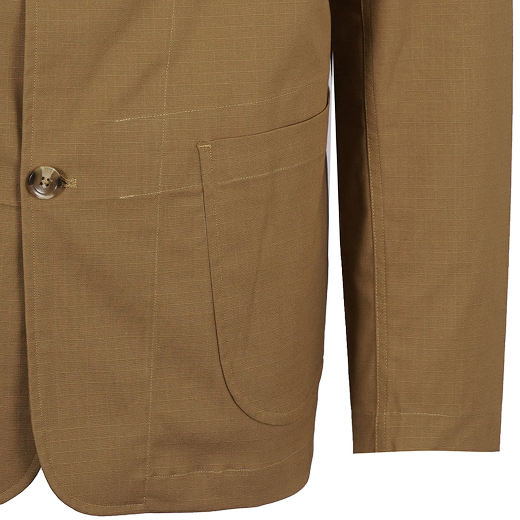 Real Hoxton Ripstop Engineer Jacket - Tan