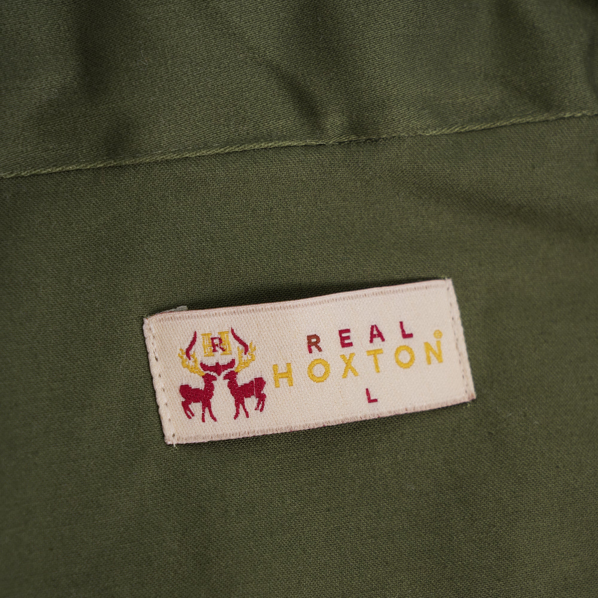 Real Hoxton M-65 Field Jacket - Olive