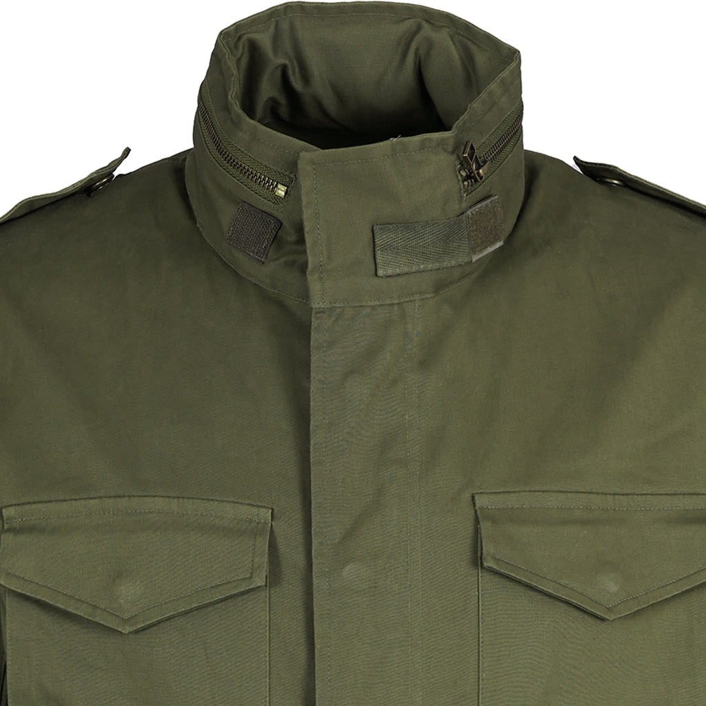 Real Hoxton M-65 Field Jacket - Olive