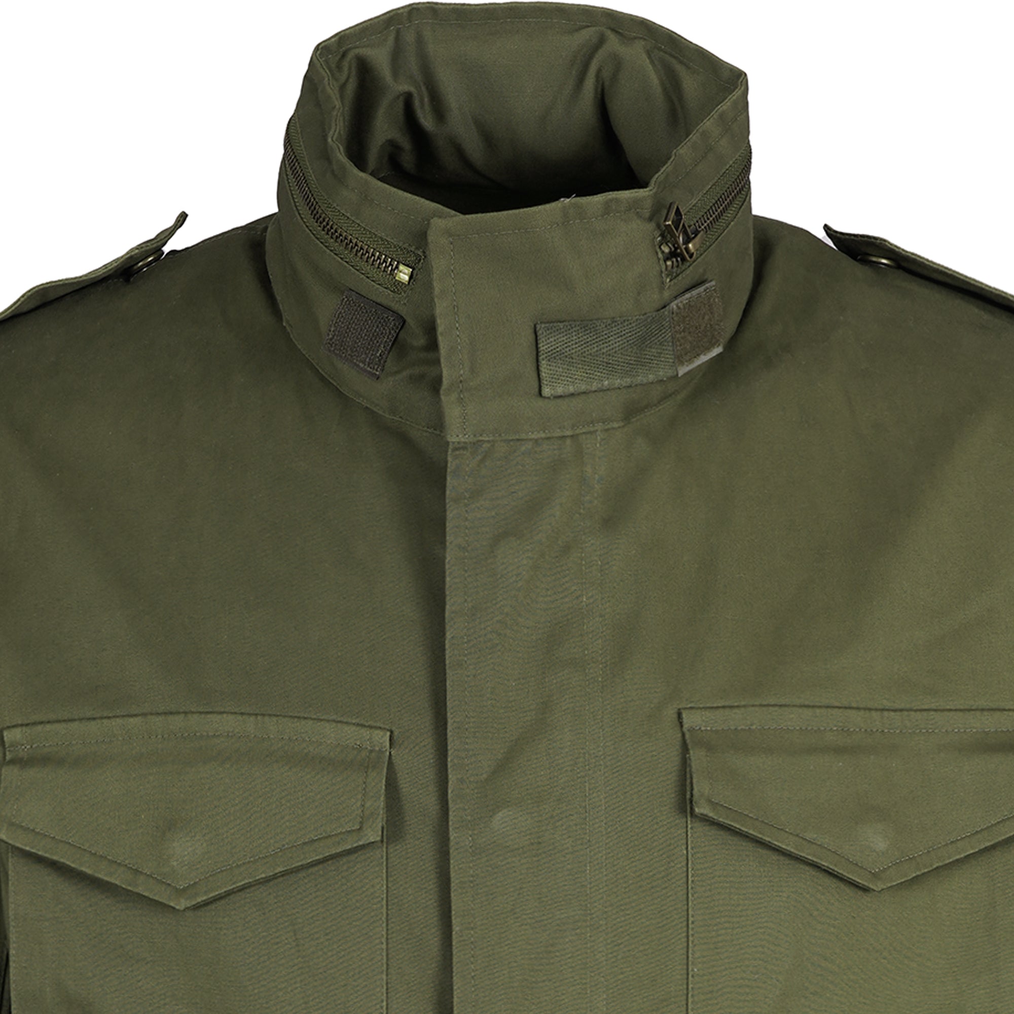 Real Hoxton M-65 Field Jacket - Olive