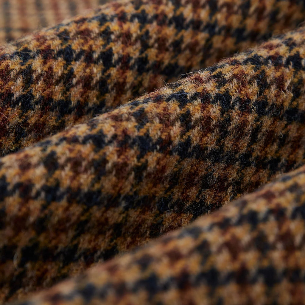Portuguese Flannel Pied Poule Overcoat - Houndstooth