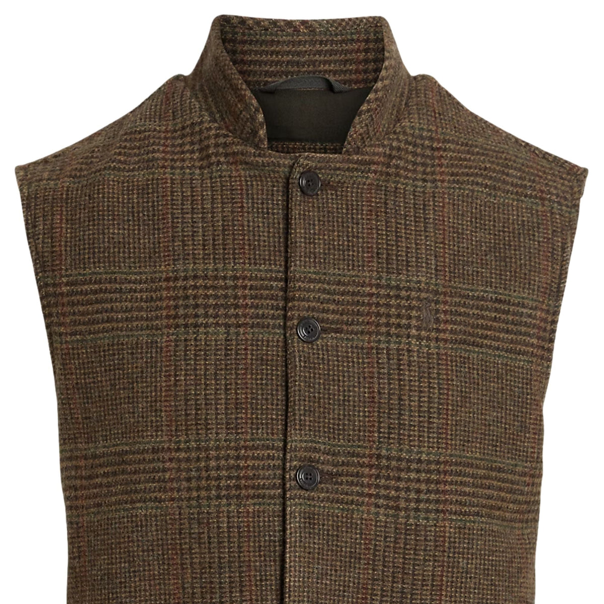Polo Ralph Lauren The Langdon Plaid Tweed Waistcoat - Multi