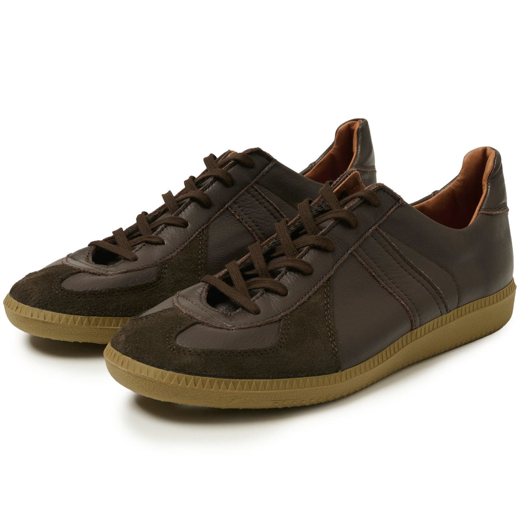 Reproduction of Found 1980's German Military Trainers - Dark Brown
