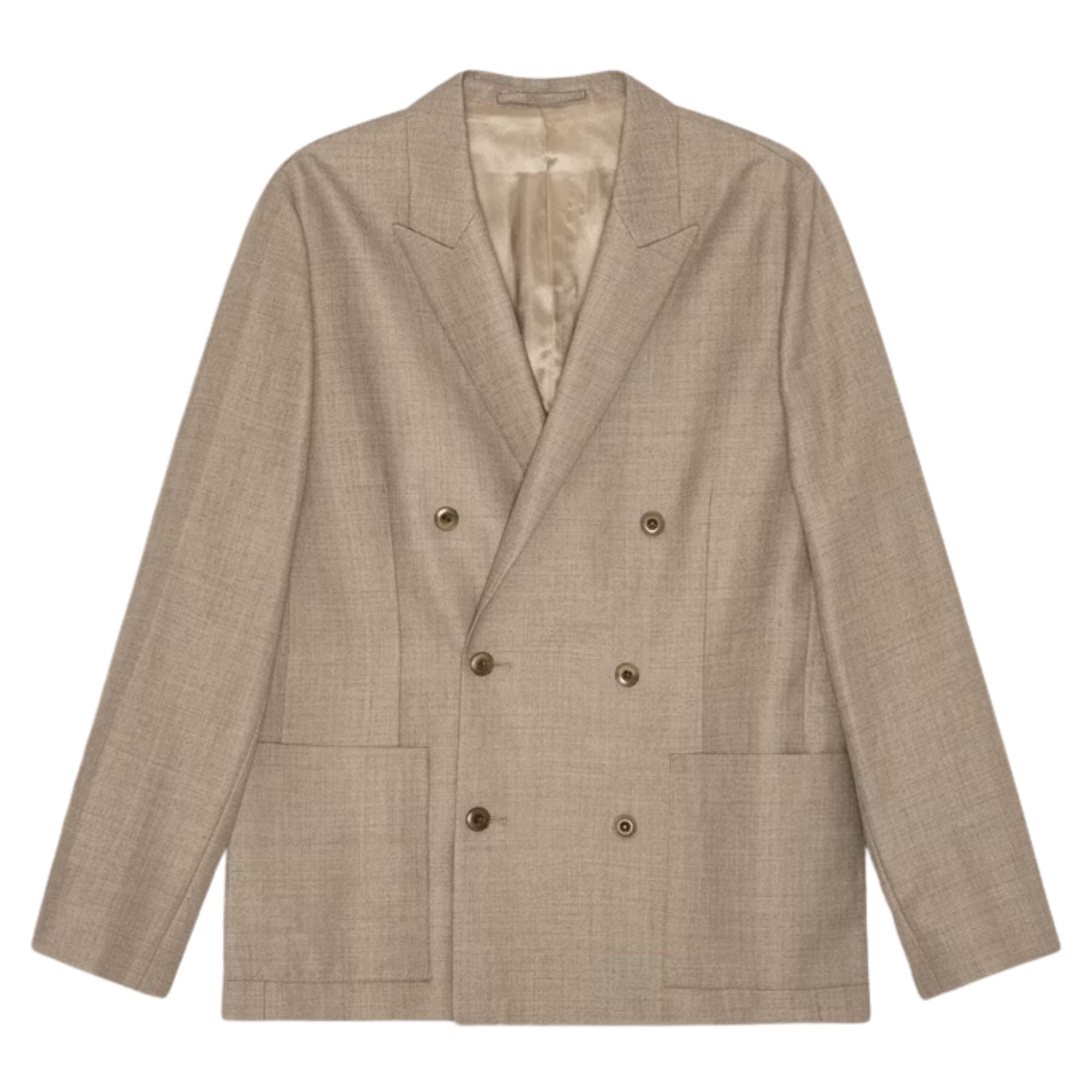 Jordin Double Breasted Hybrid - Khaki