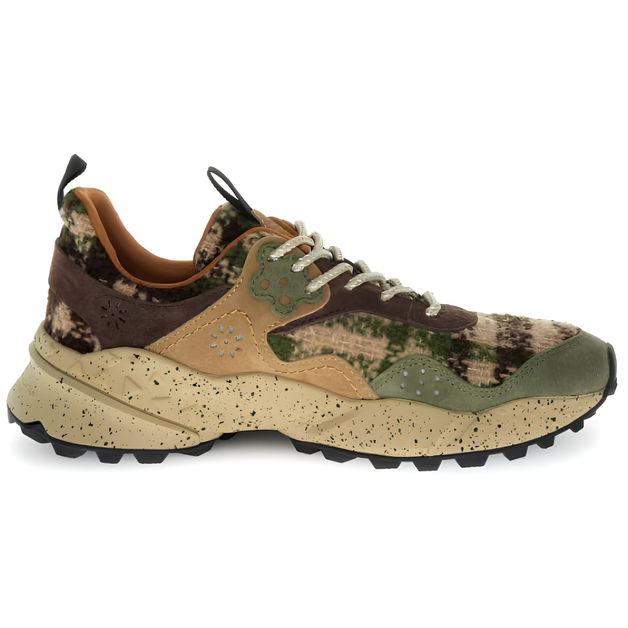 Flower Mountain Kotetsu Uni Suede Pigskin/Teddy - Military