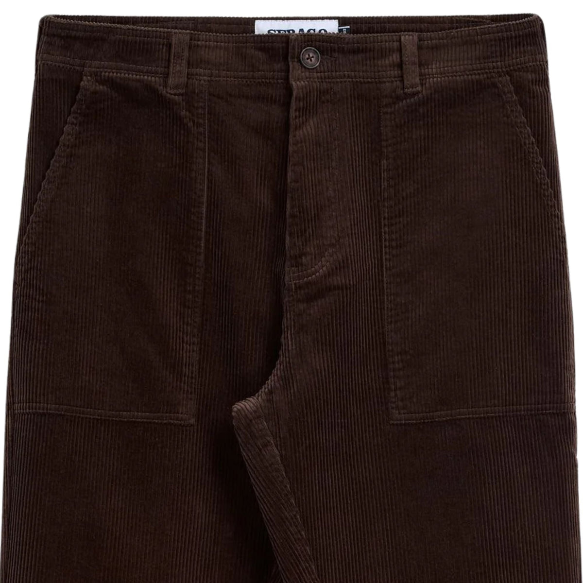 Sebago Milton Corduroy Trousers - Brown