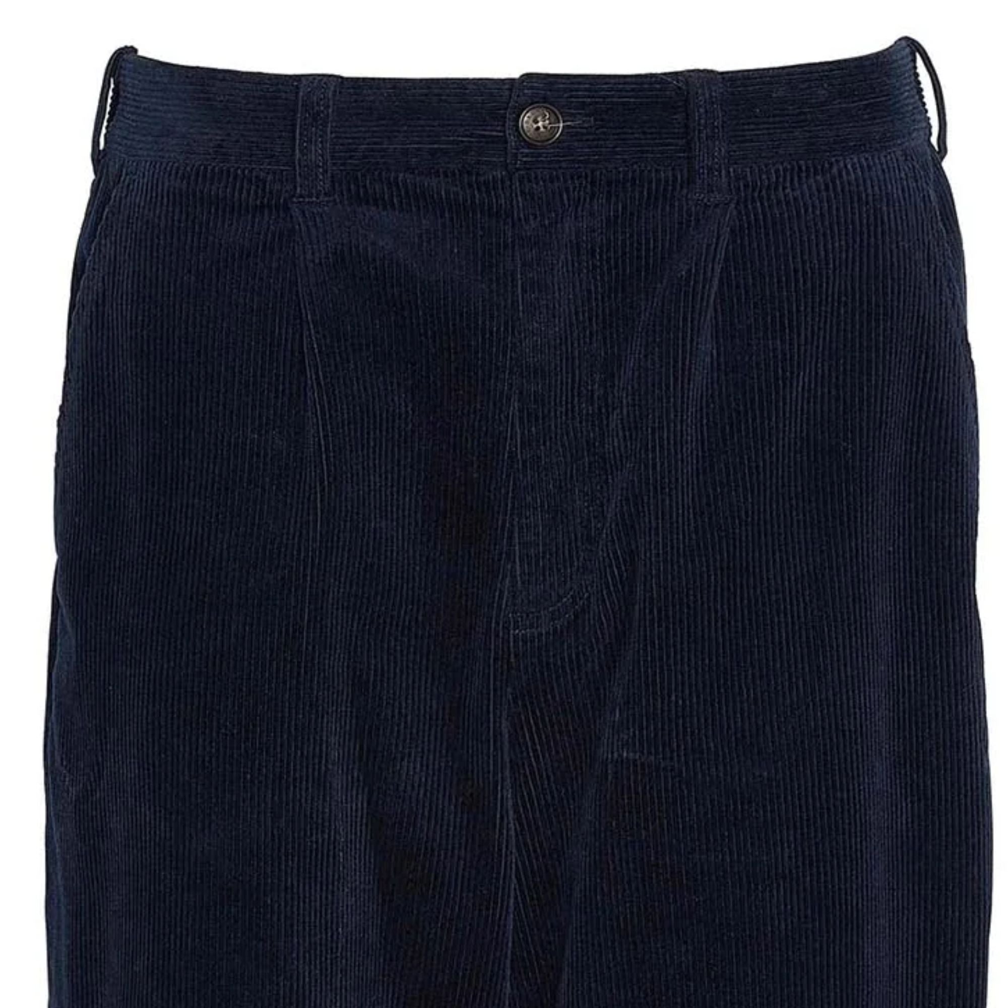 Barbour Stretch Cord Relaxed Fit Trouser - Navy