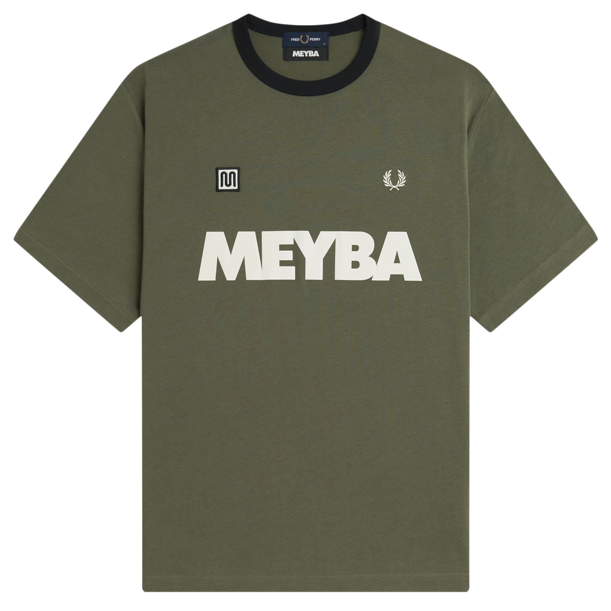 Fred Perry x Meyba T-Shirt - Wreath Green
