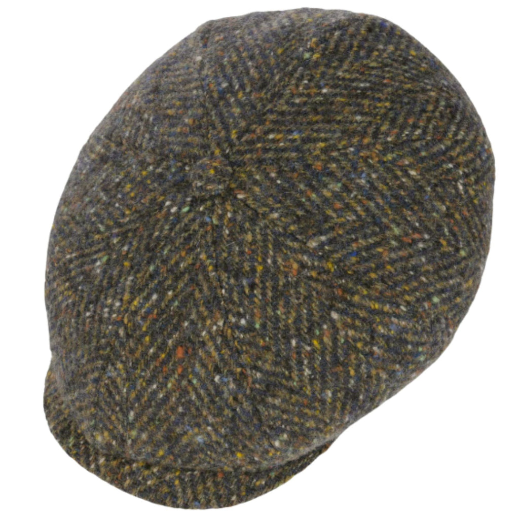 Stetson Hats Hatteras Flat Cap - Grey