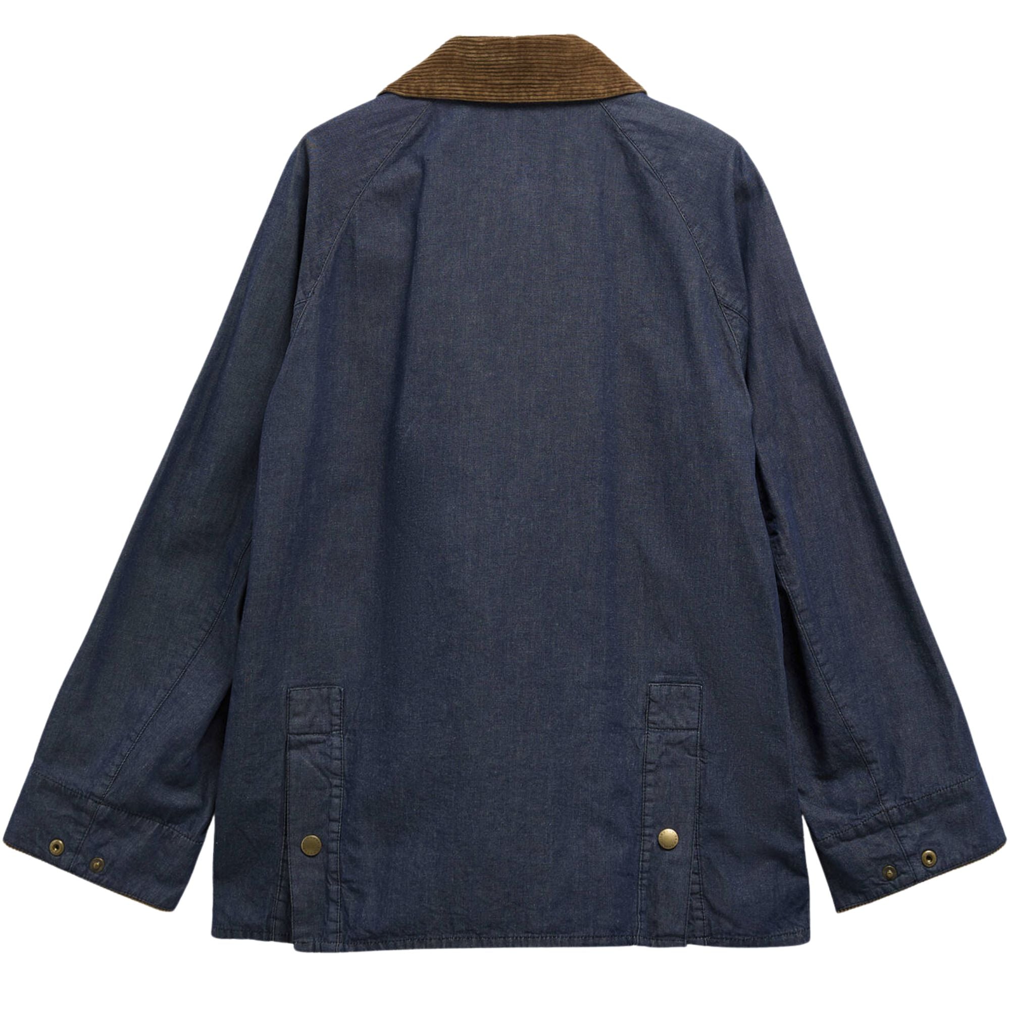 Barbour Oversized Bedale Denim Casual Jacket - Indigo