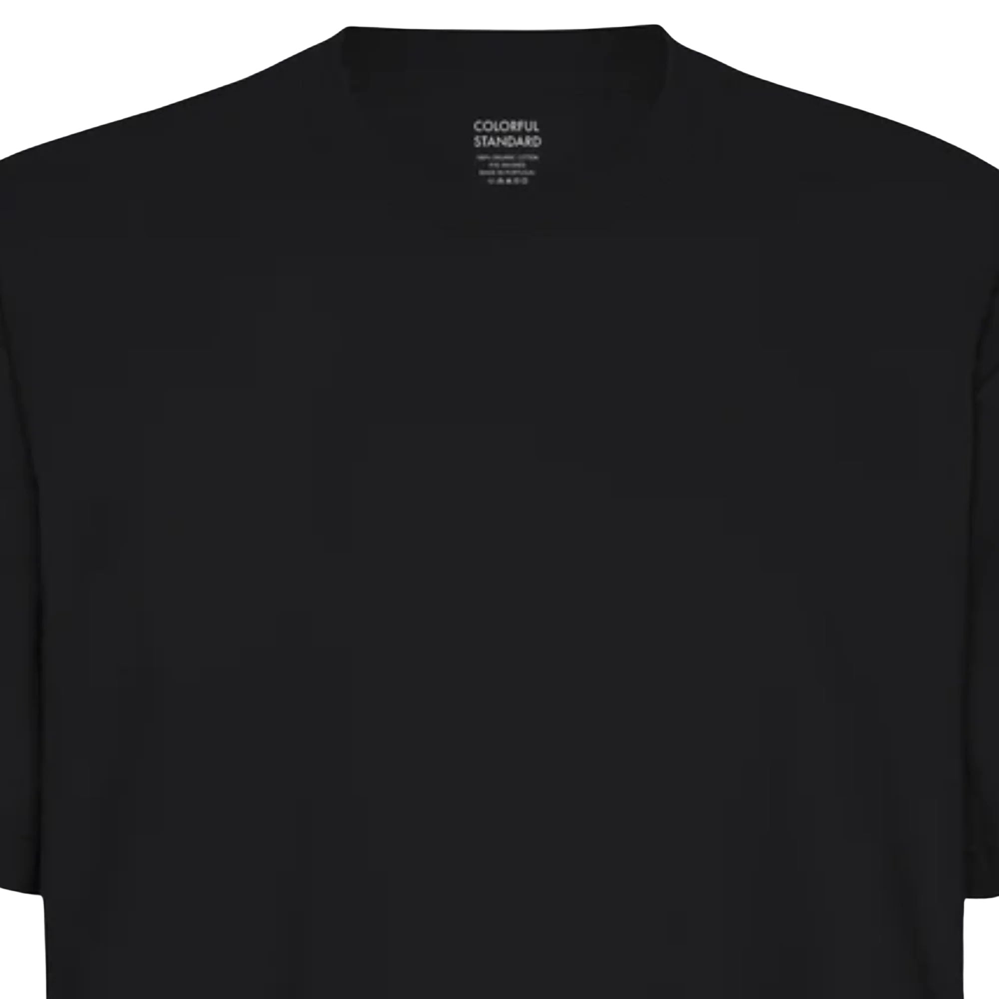 Colorful Standard Oversized Organic T-Shirt - Deep Black