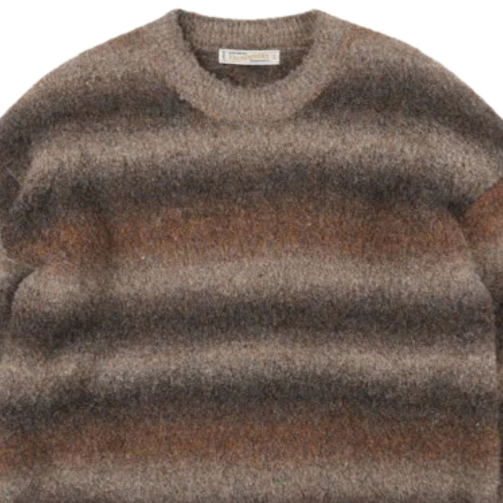 FrizmWORKS Gradation Boucle Knit - Brown