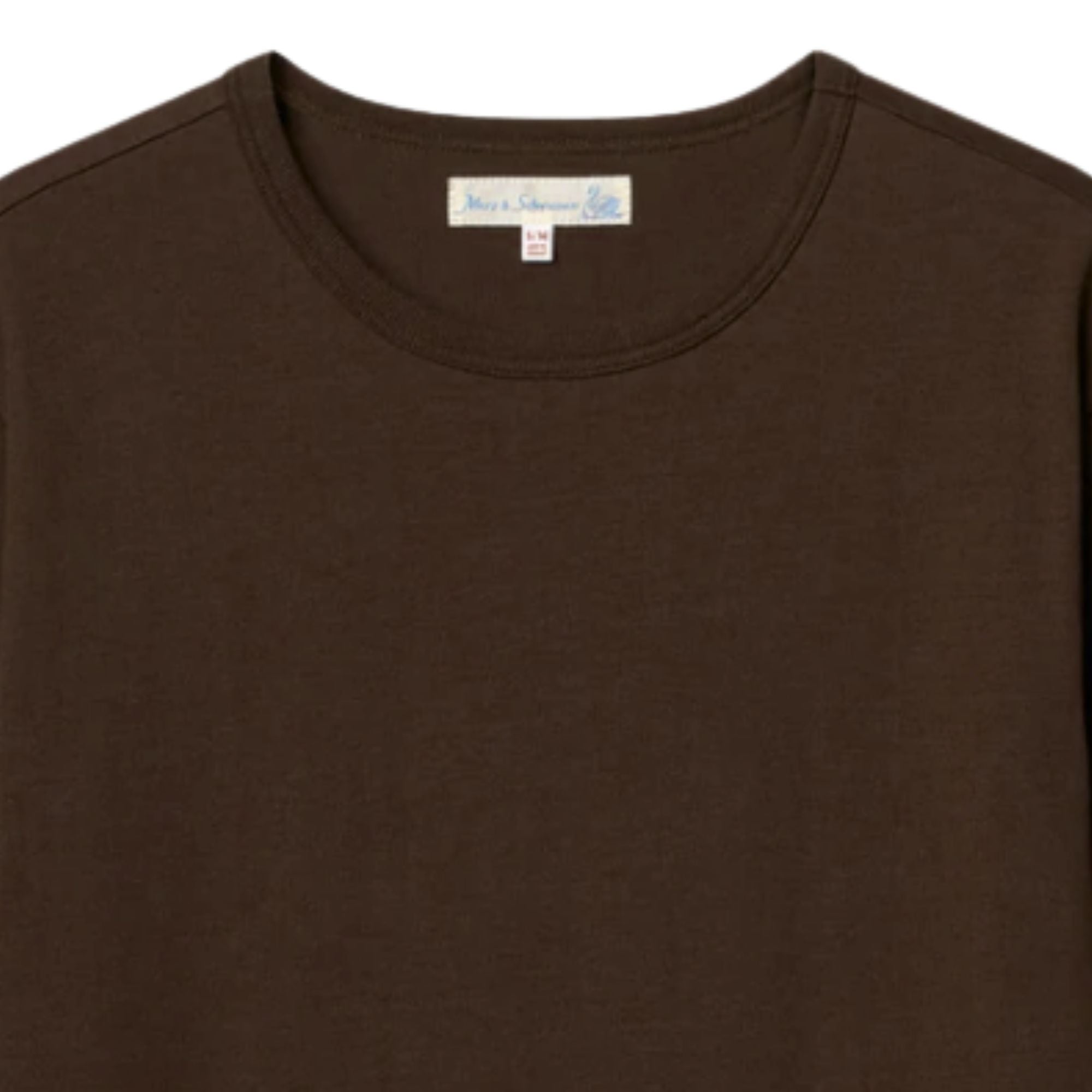 2M15 Mid-Century Machine Refined Fit T-Shirt - Chocolate