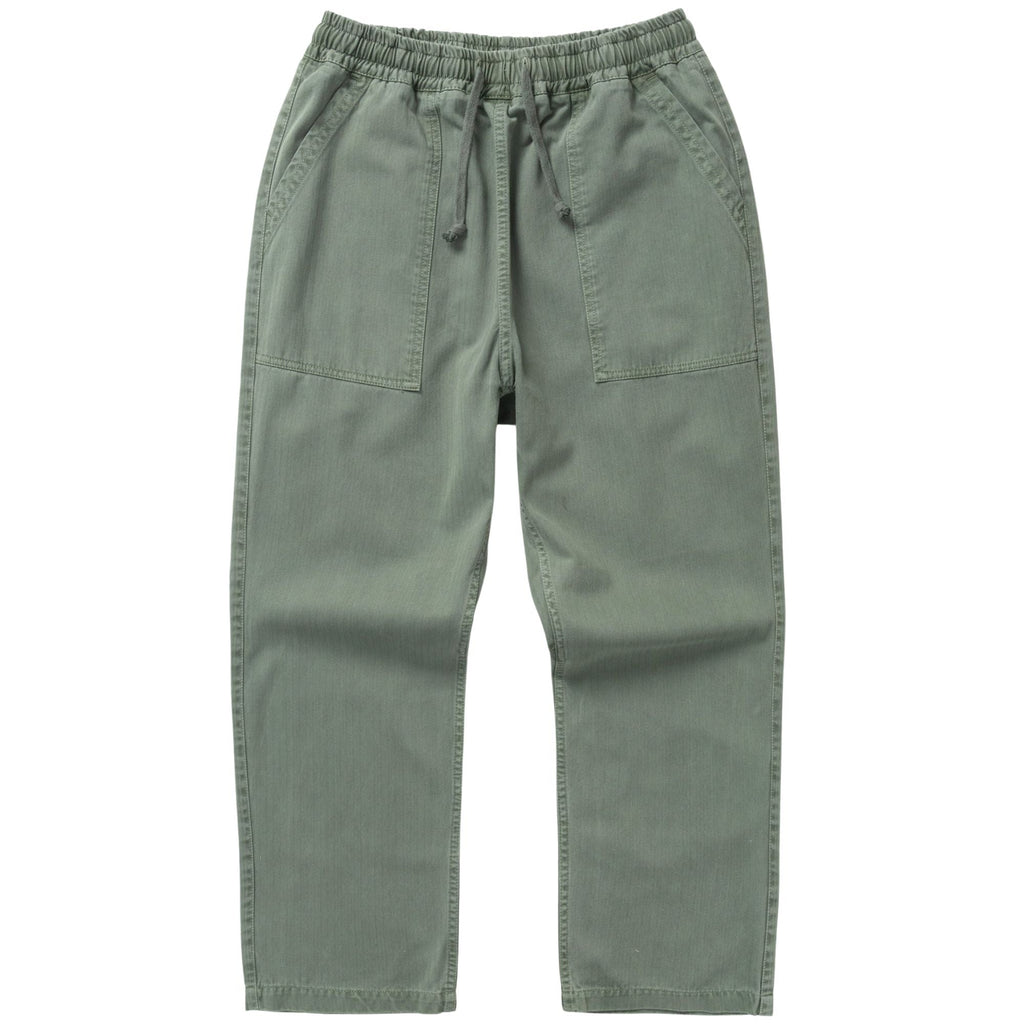 Service Works Pigment Herringbone Chef Pants - Olive