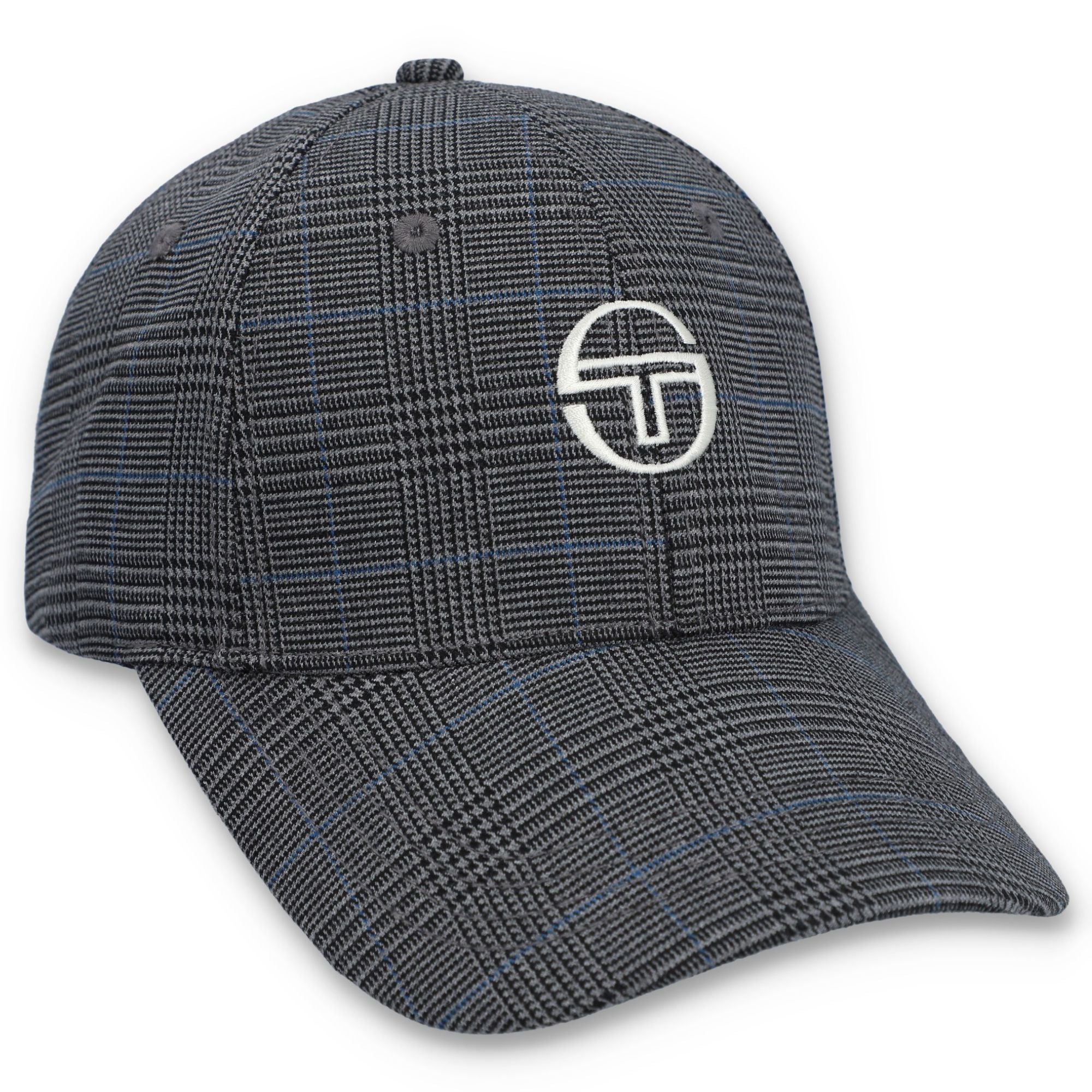 Sergio Tacchini Wessler Classic 6 Panel Strapback Cap - Charcoal