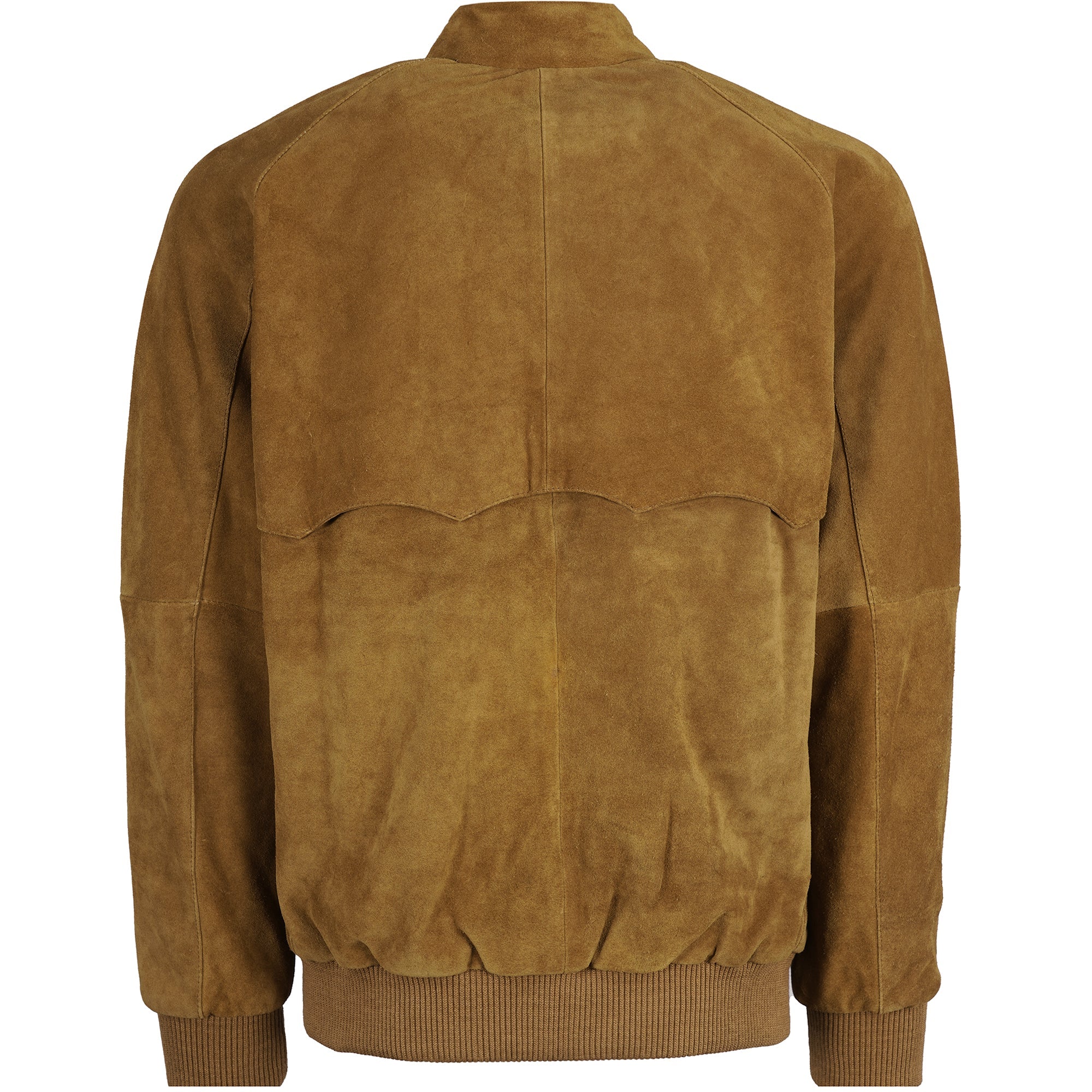 Real Hoxton Suede Harrington Jacket - Tan