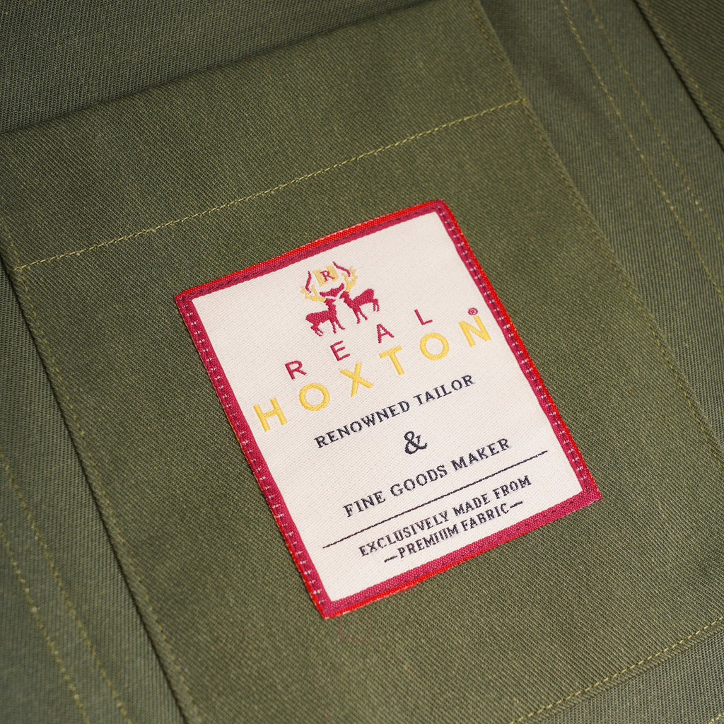 Real Hoxton Chore Jacket - Olive