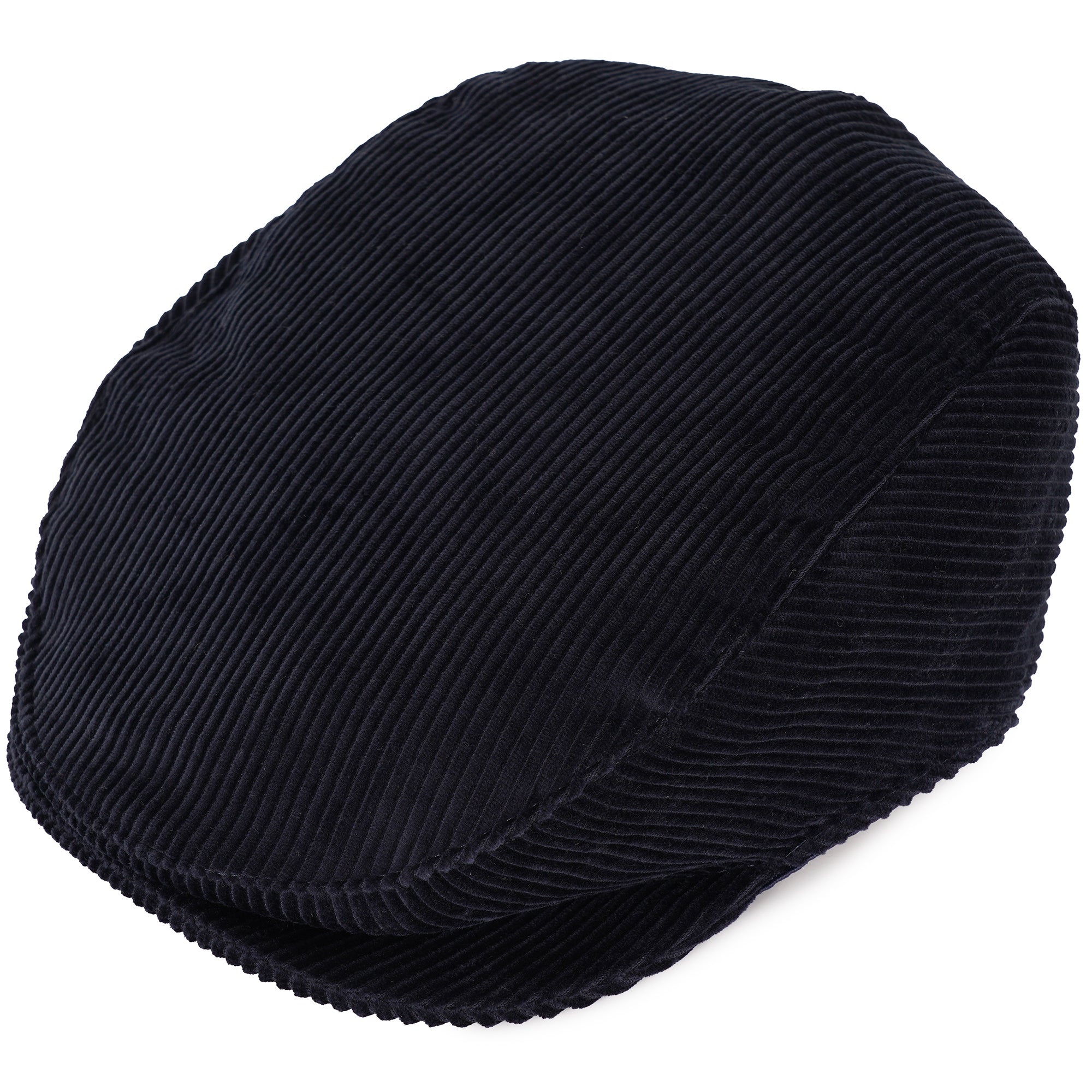 Dents Corduroy Flat Cap - Navy