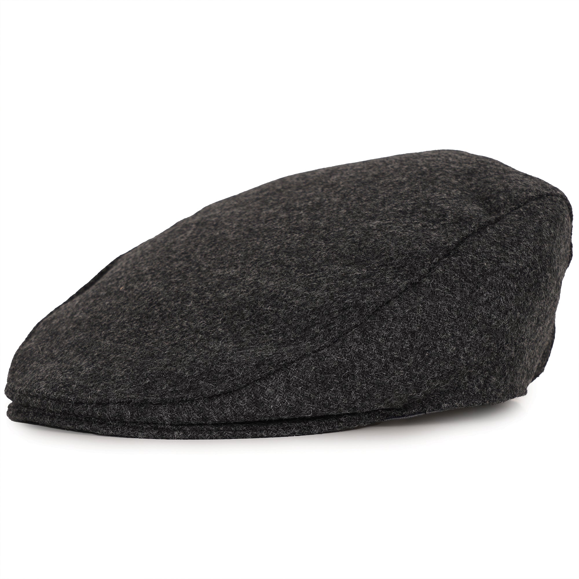 Dents Abraham Moon Flat Cap - Charcoal