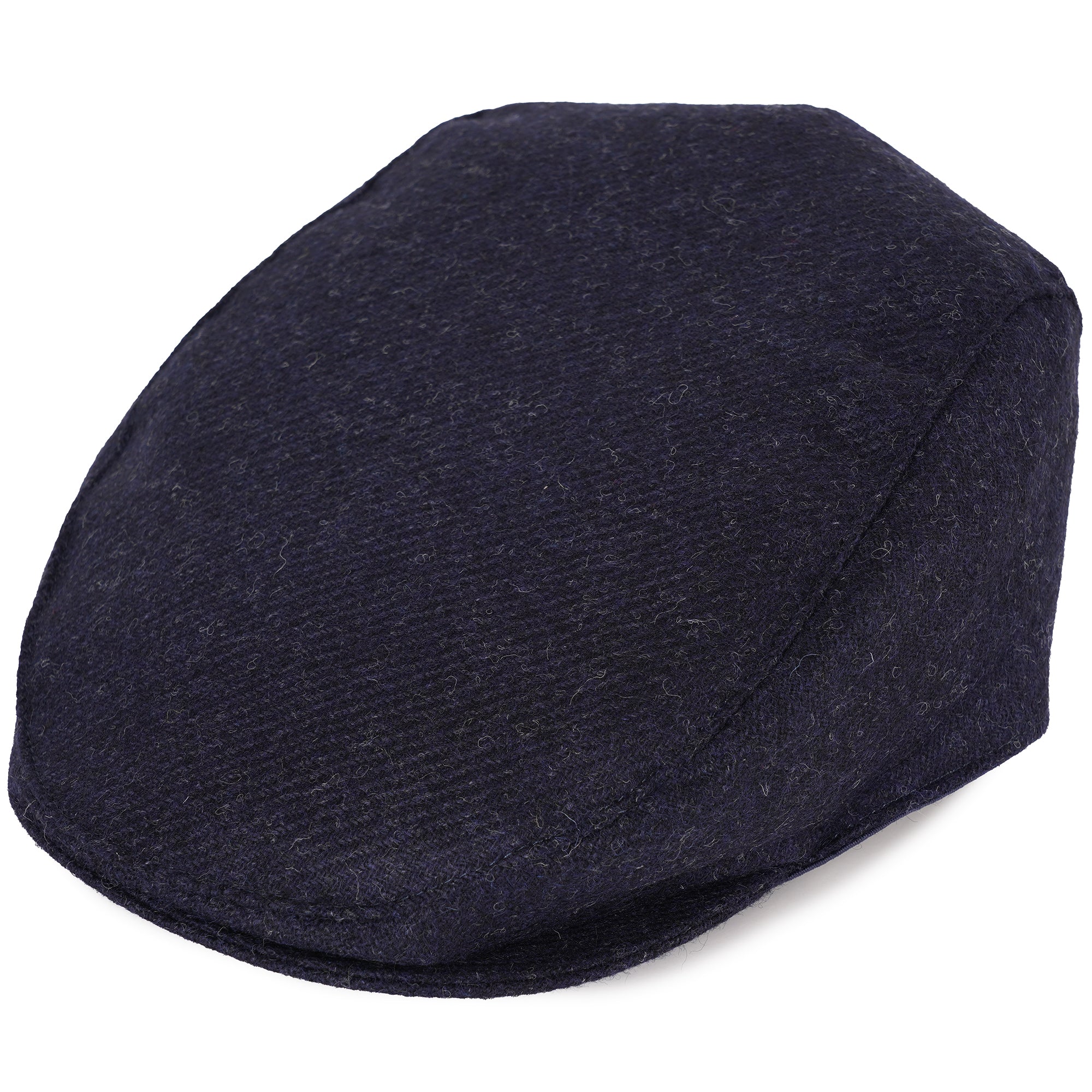 Dents Abraham Moon Flat Cap - Navy