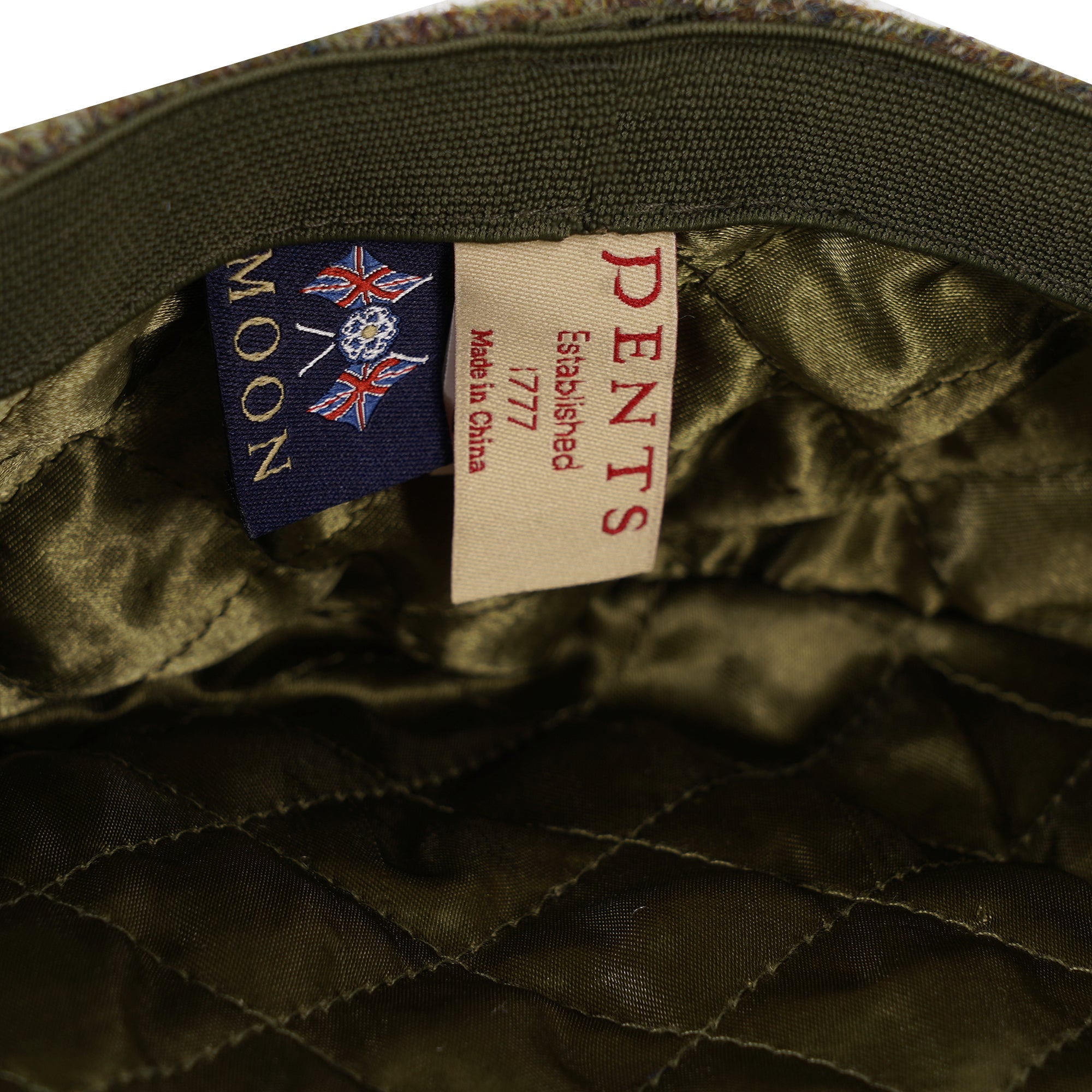 Dents Abraham Moon Flat Cap - Spruce
