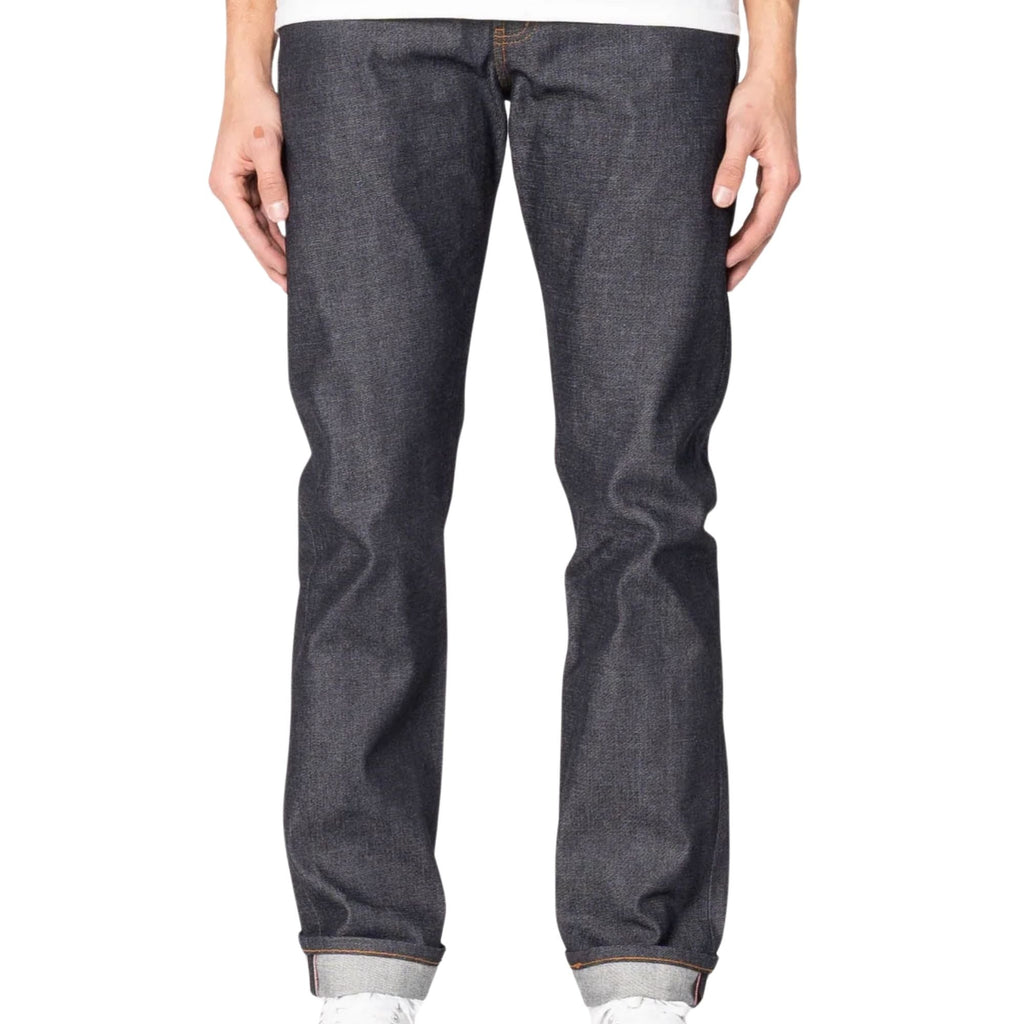 Naked and Famous Denim Weird Guy Dia De Los Muertos Selvedge - Indigo