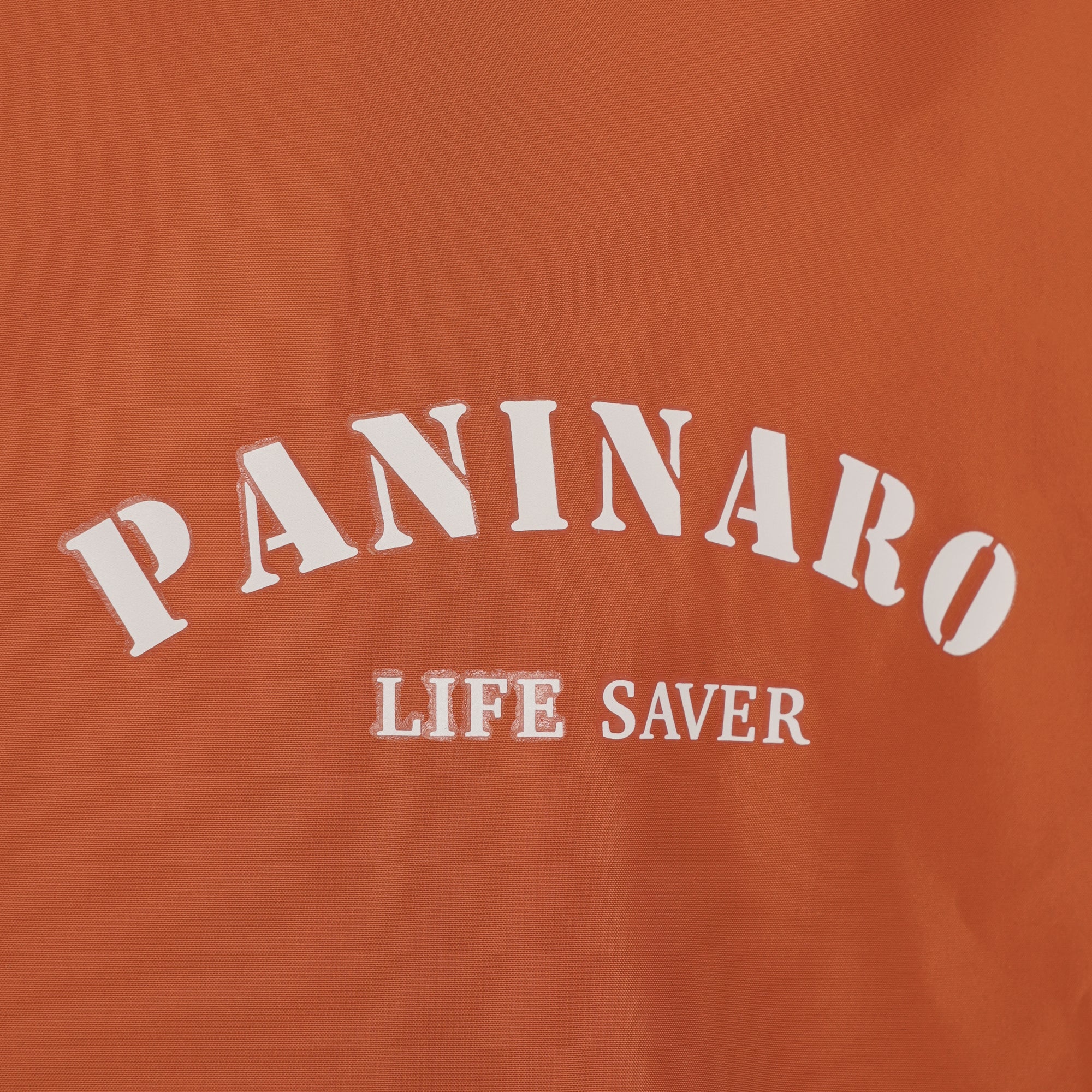 Paninaro Life Saver Hooded Jacket - Orange
